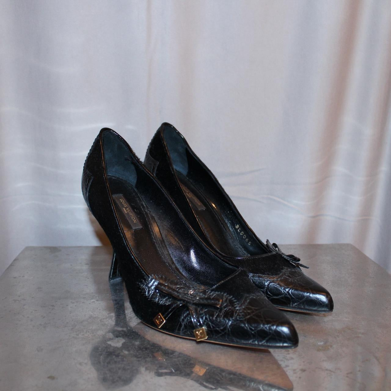 Louis Vuitton Ponyhair Heels