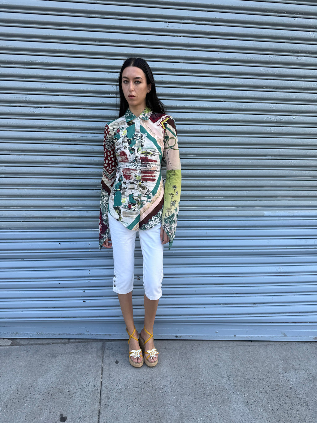 JPG Jeans Printed Top