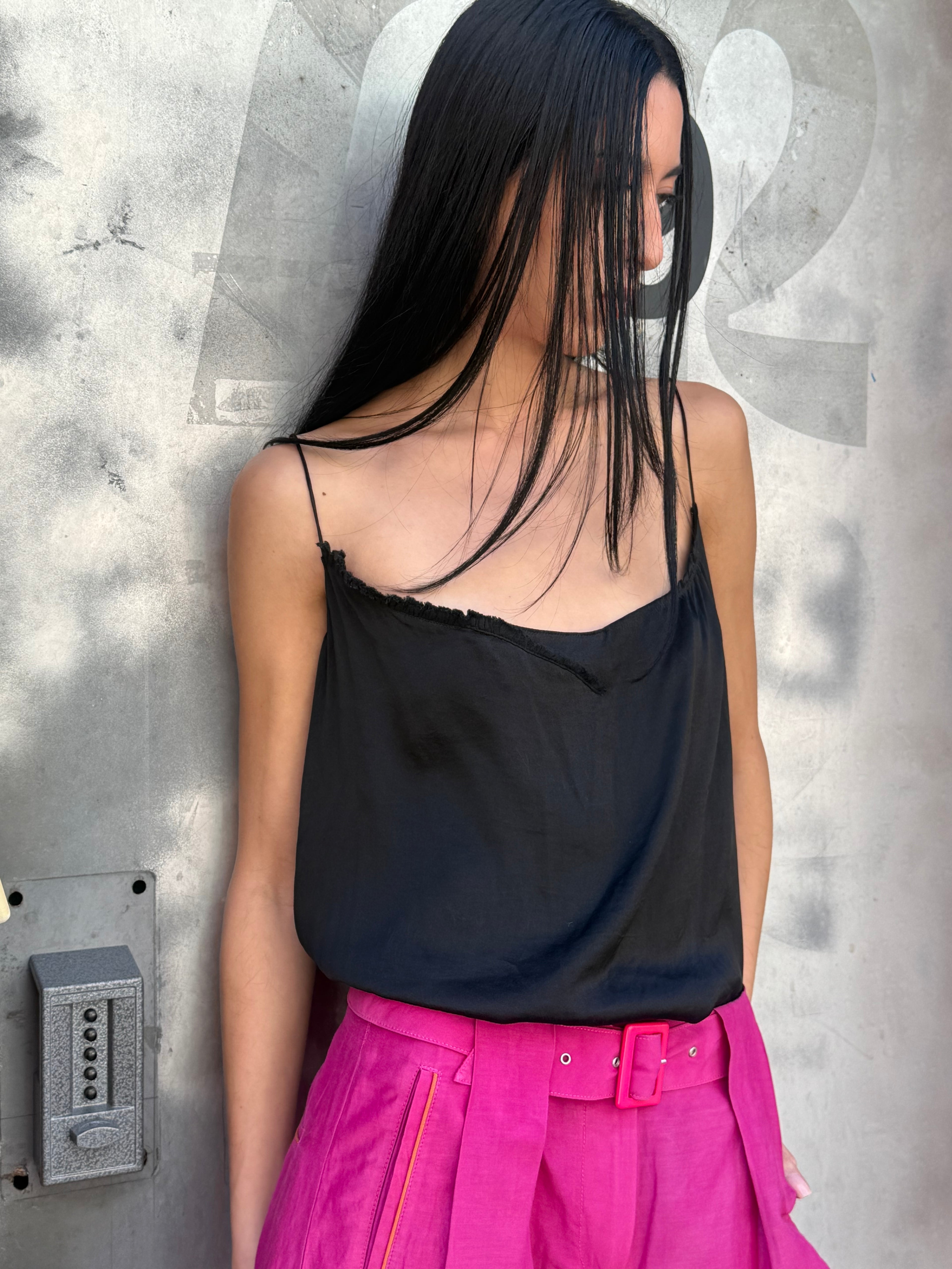 Balenciaga Le Dix Silk Top