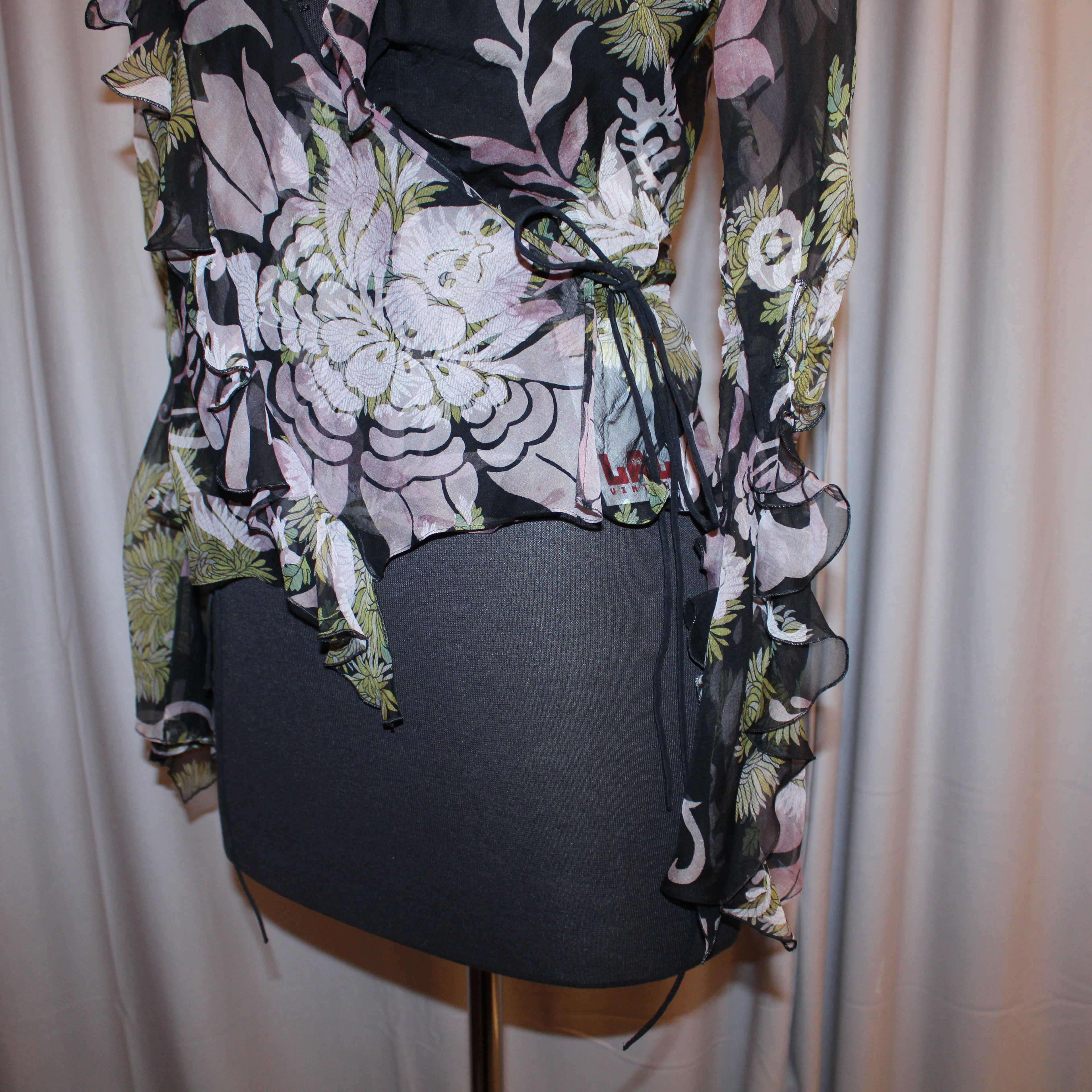 Dior By Galliano Era Silk Top