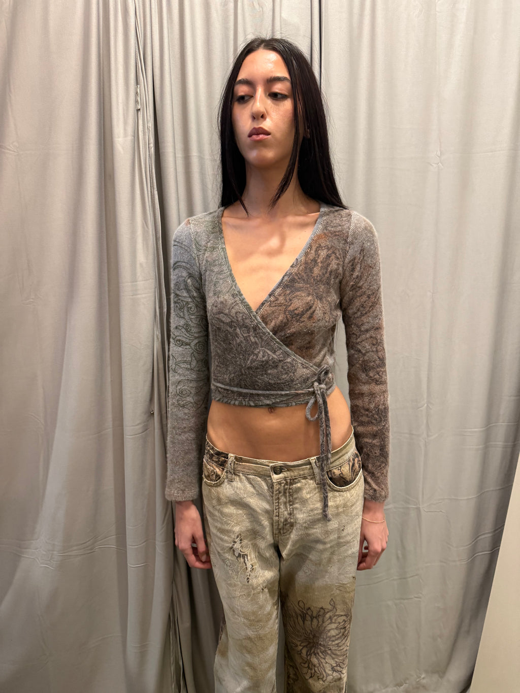 Roberto Cavalli Angora Top