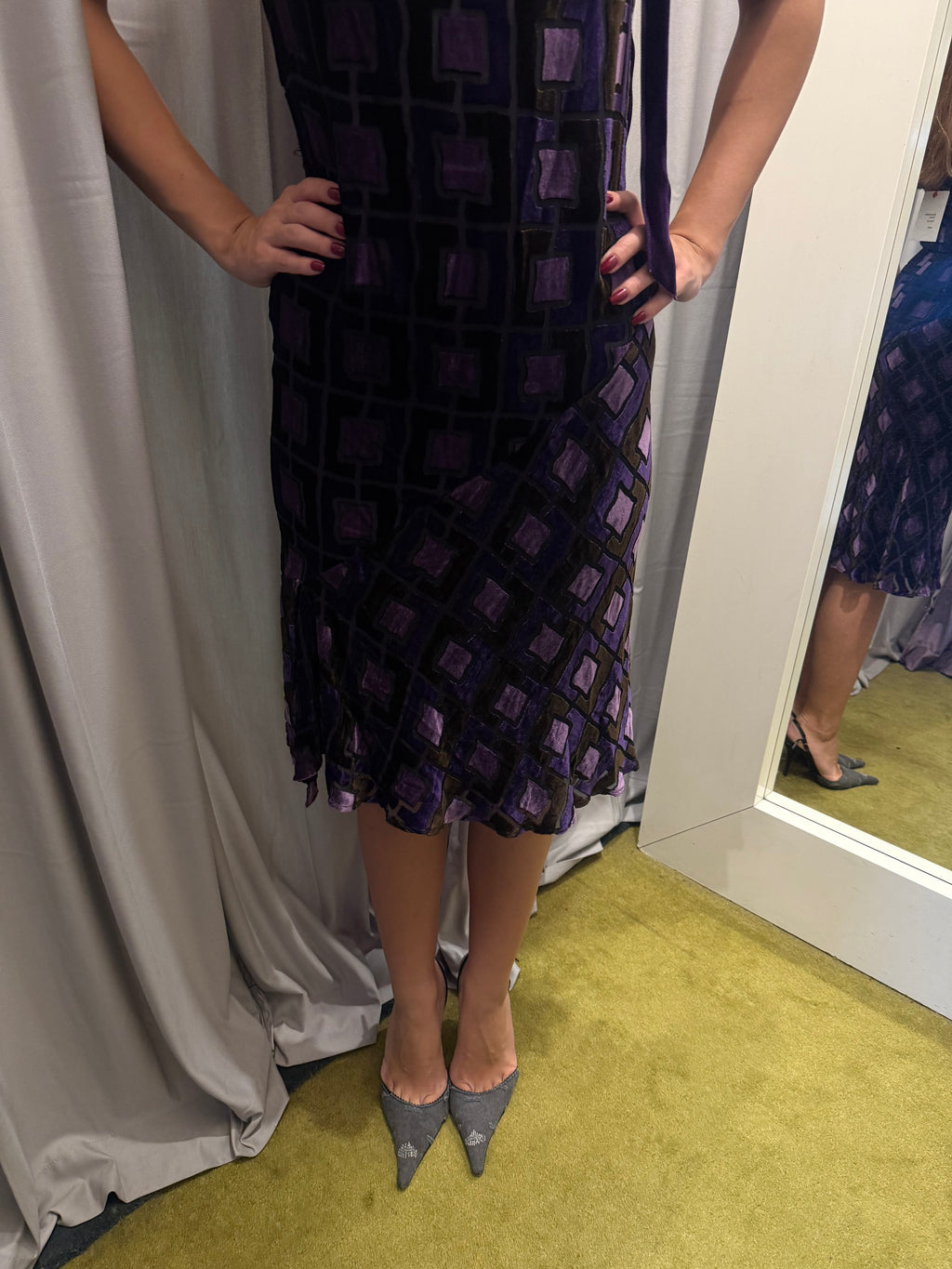 Blumarine Velvet Dress