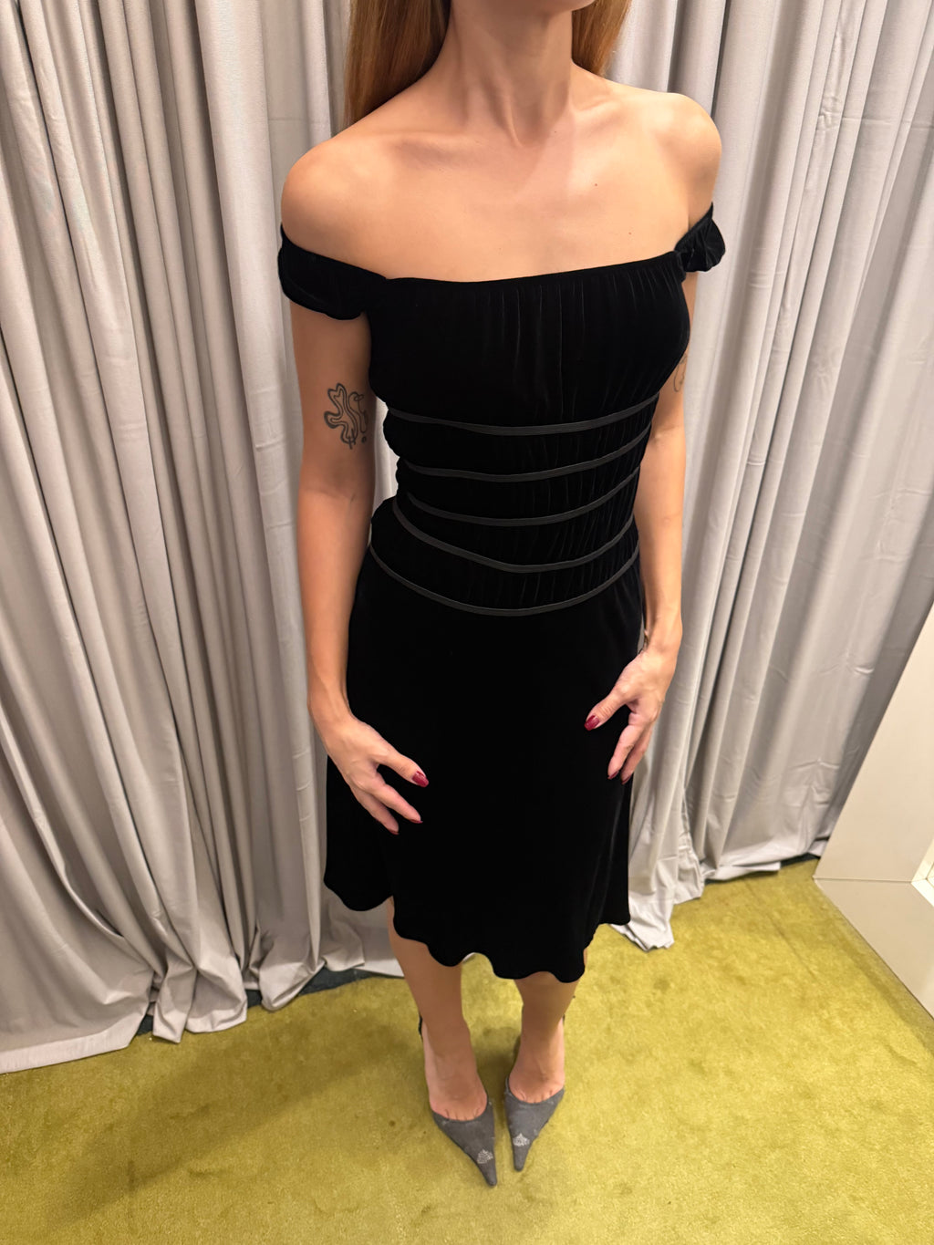 Blumarine Velvet Dress