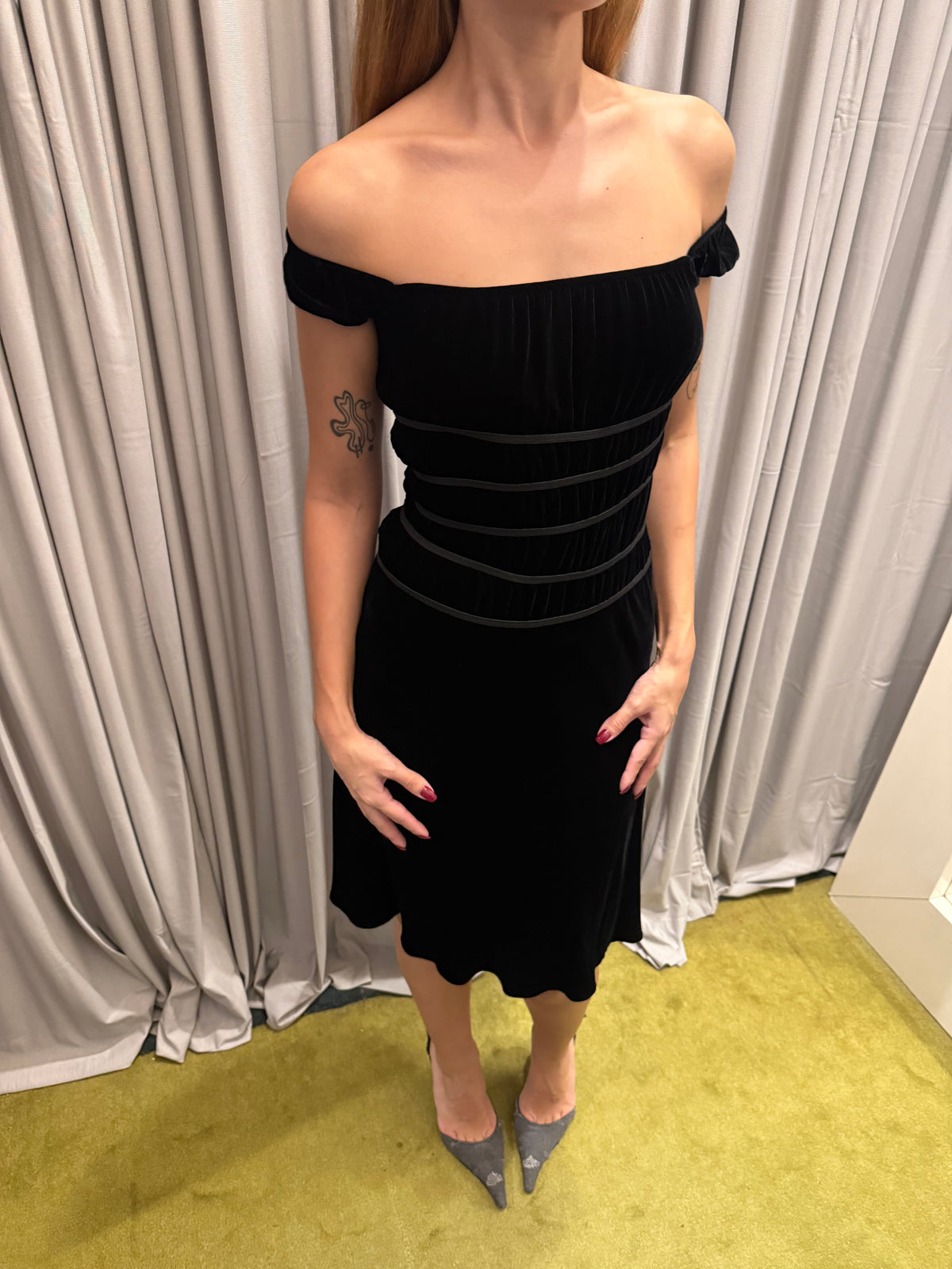 Blumarine Velvet Dress