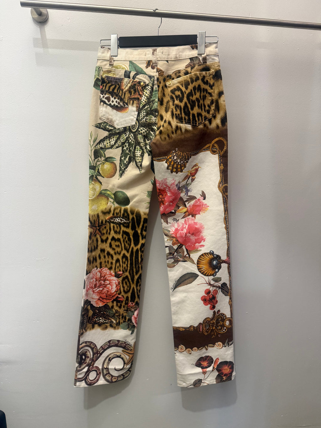 Roberto Cavalli Printed Pants