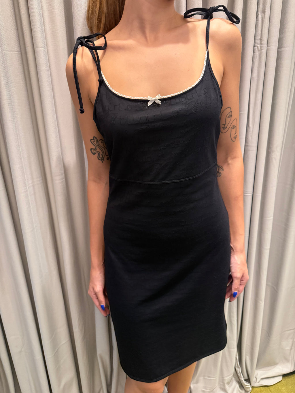 Blugirl Blumarine Black Mini Dress