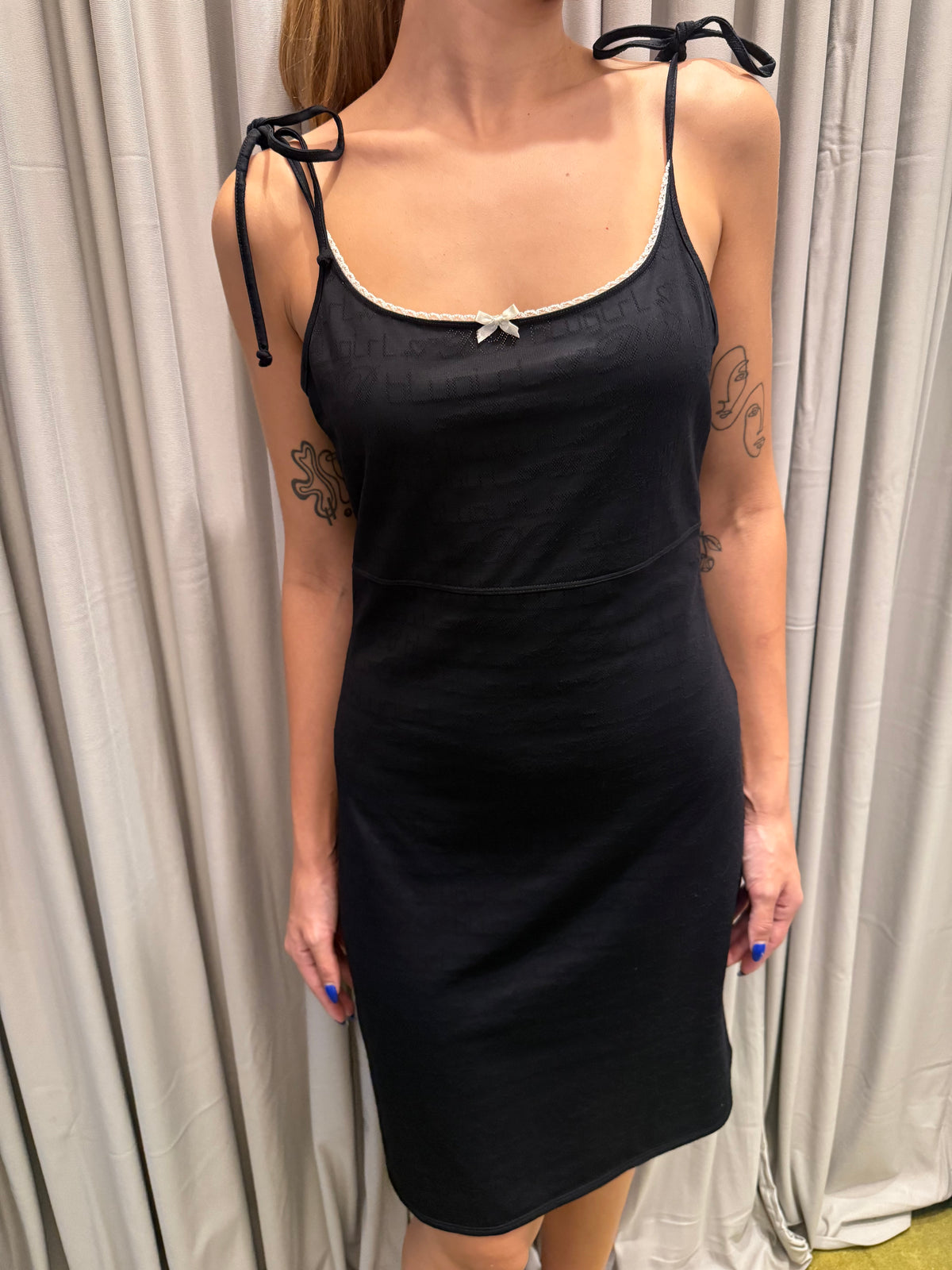 Blugirl Blumarine Black Mini Dress
