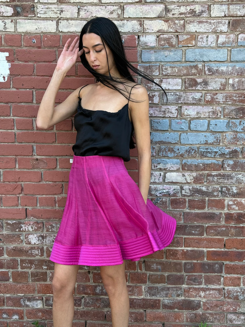 Emporio Armani S/S 2010 Silk Skirt