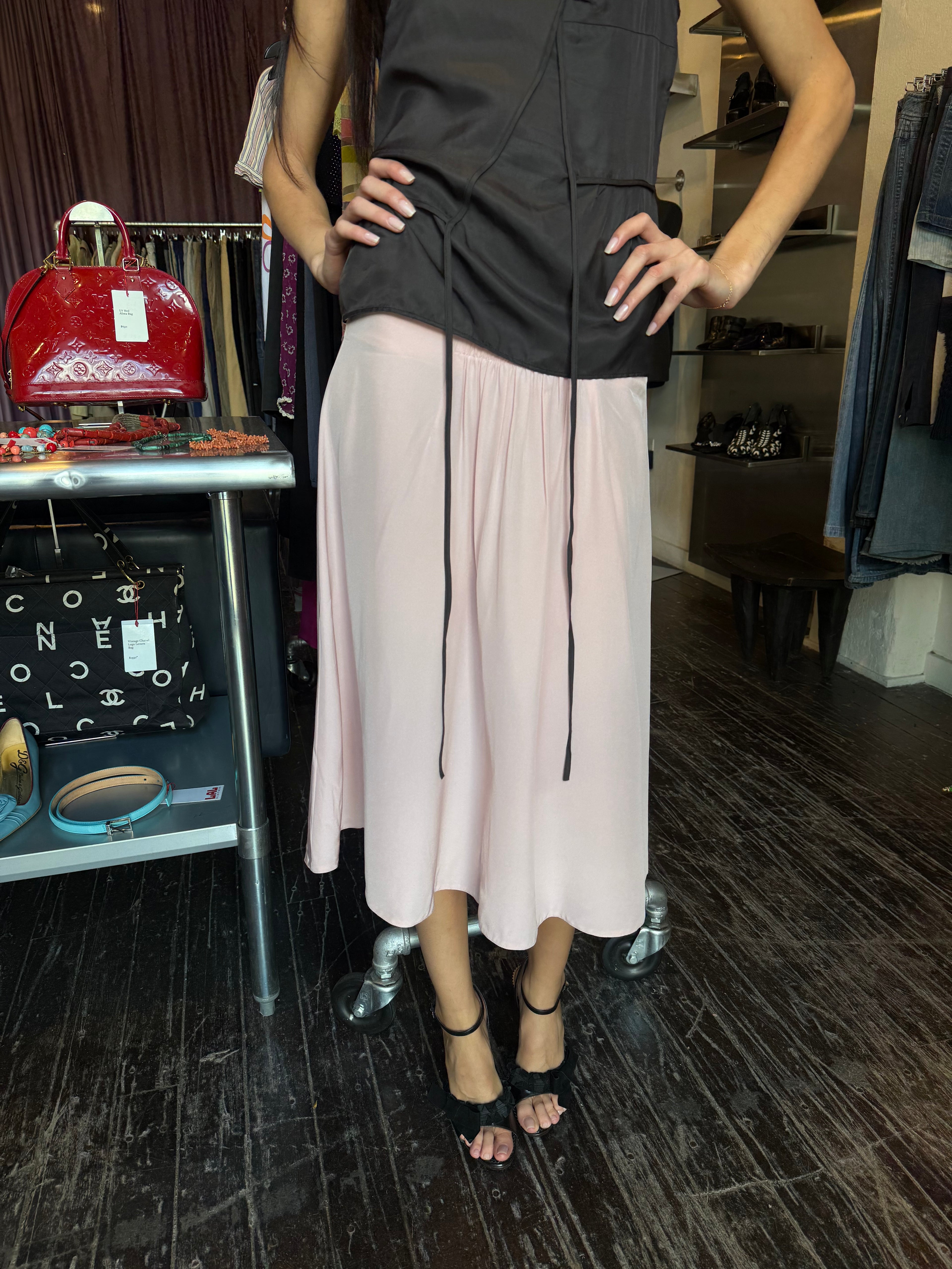 Prada Silk Skirt