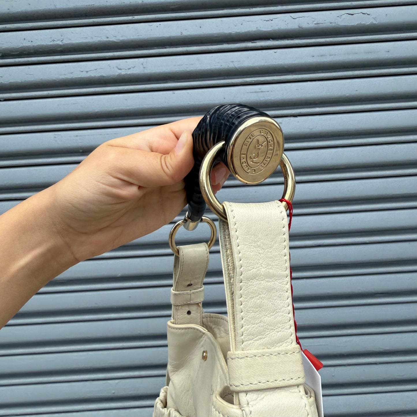 YSL Leather Mala Mala Bag