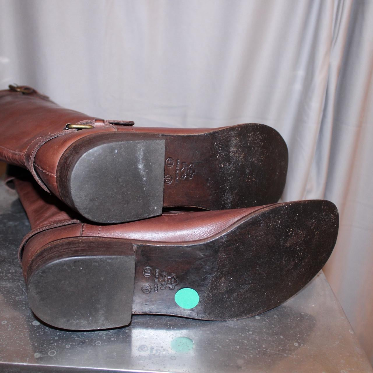 Diesel leather boots