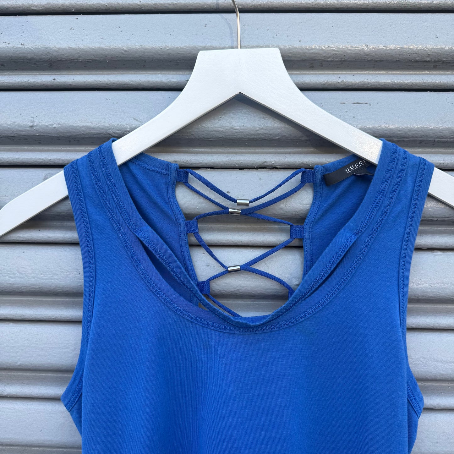 Gucci Lace Up Tank Top