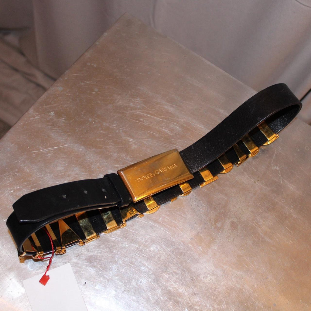 Dolce & Gabbana S/S 2002 Leather Belt