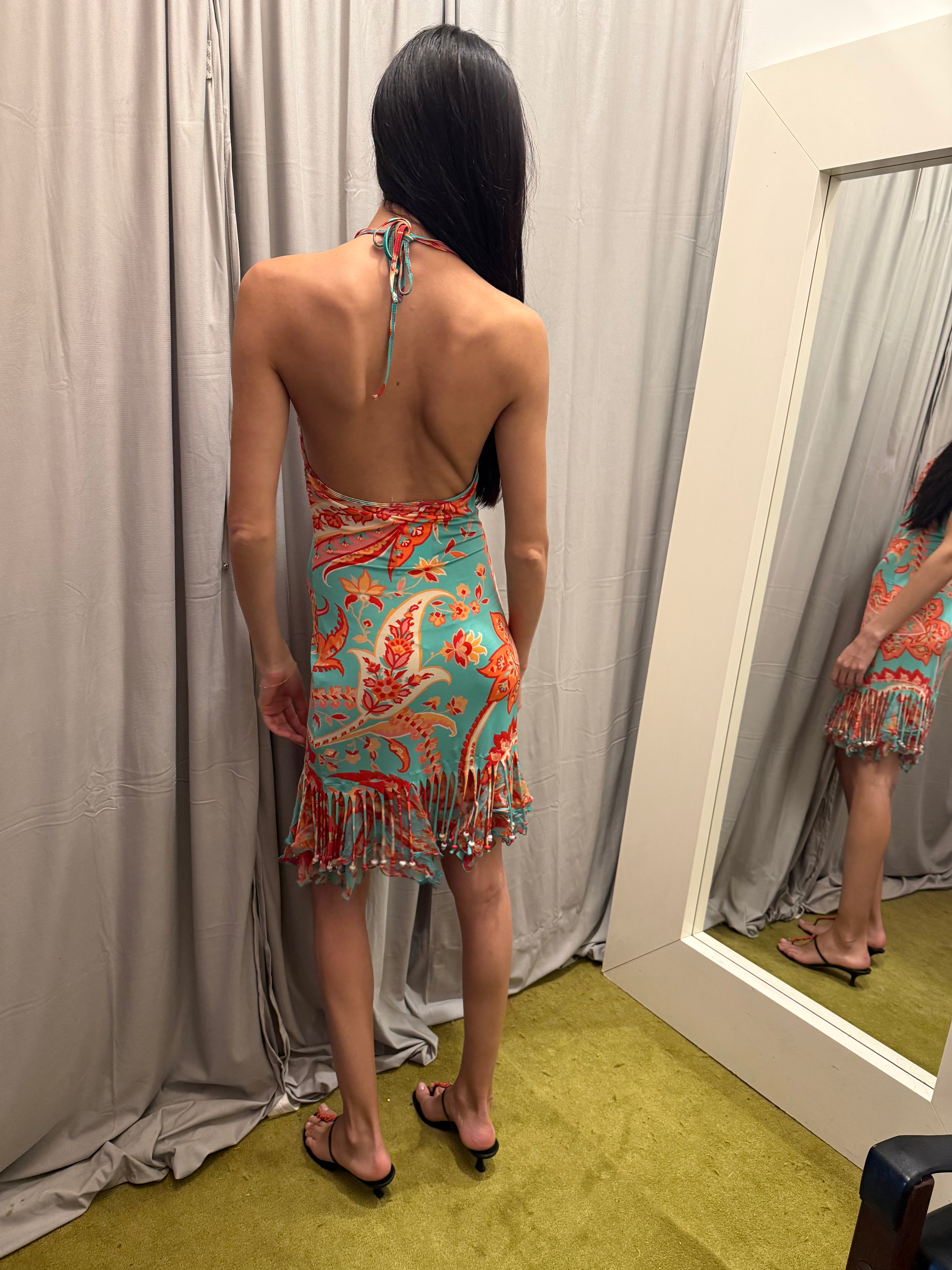 Blumarine Halterneck Dress