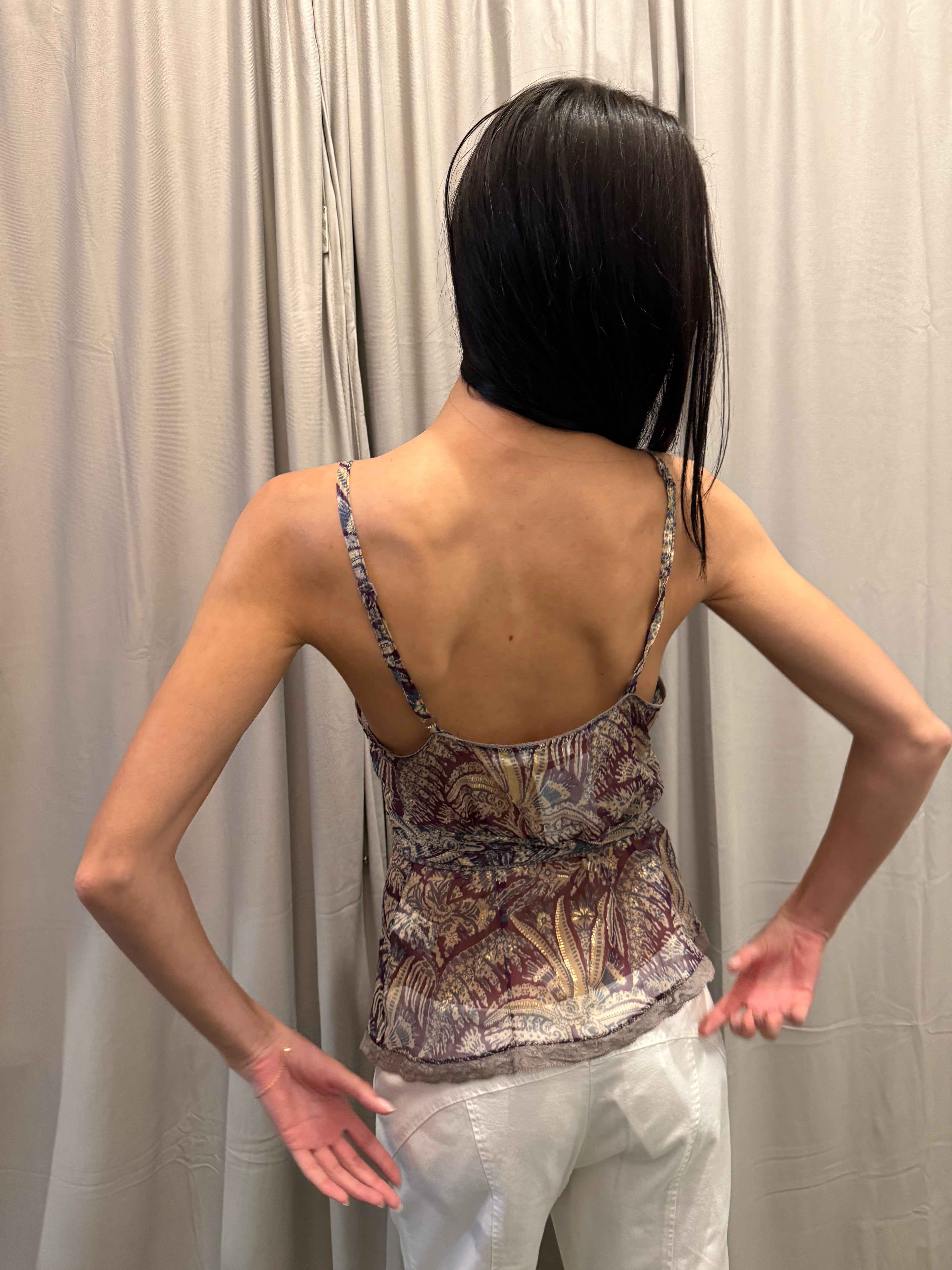 Vintage Pinko Silk Top