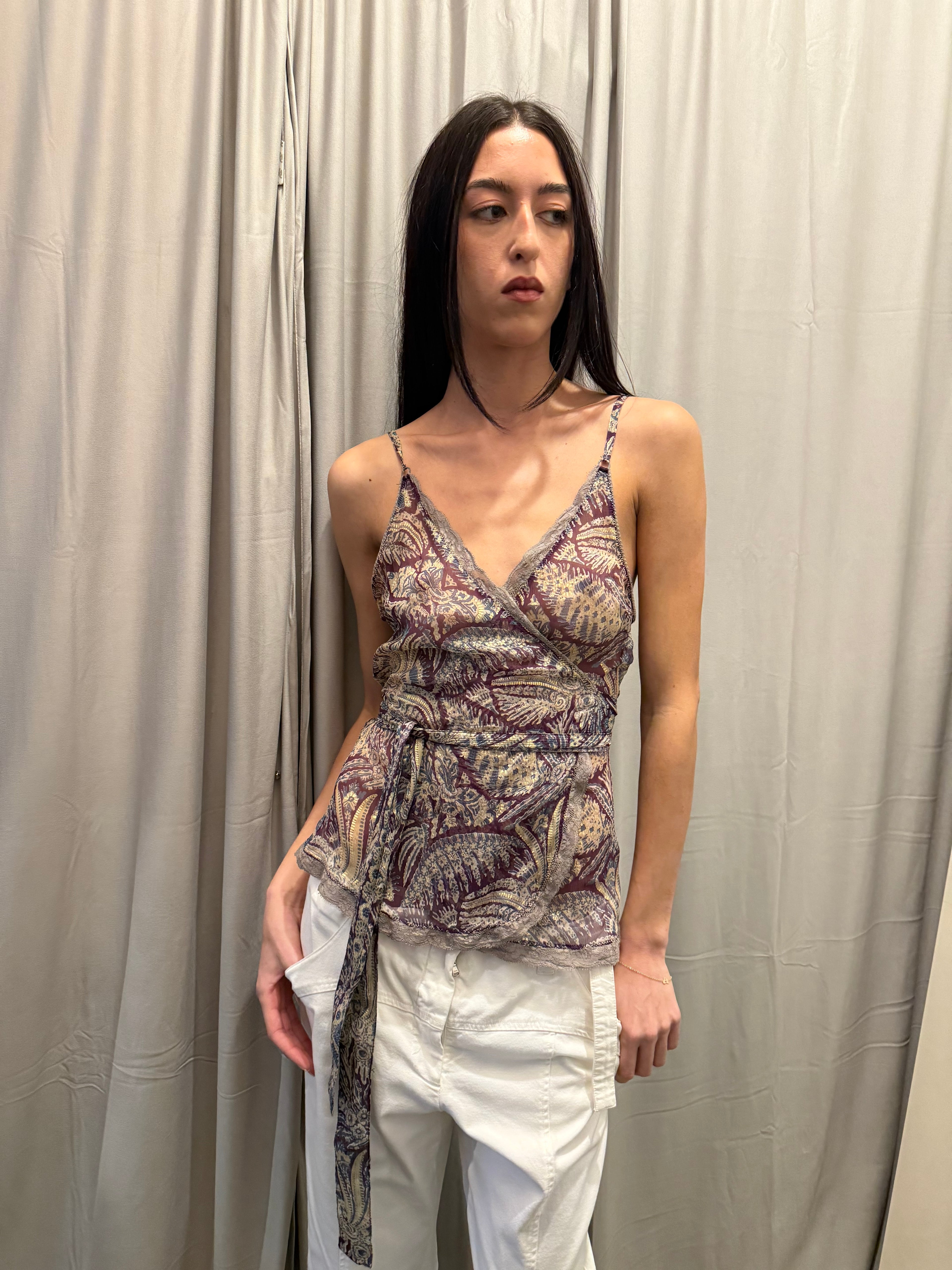 Vintage Pinko Silk Top