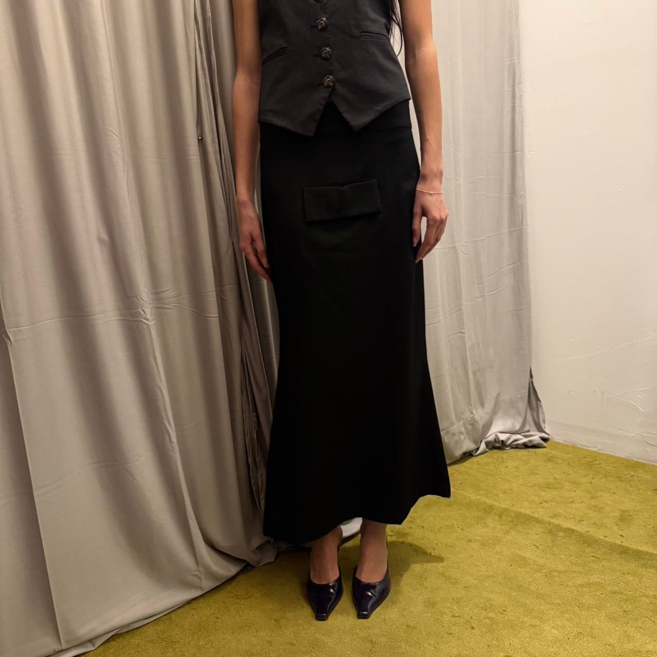 Yohji Yamamoto Wool Skirt