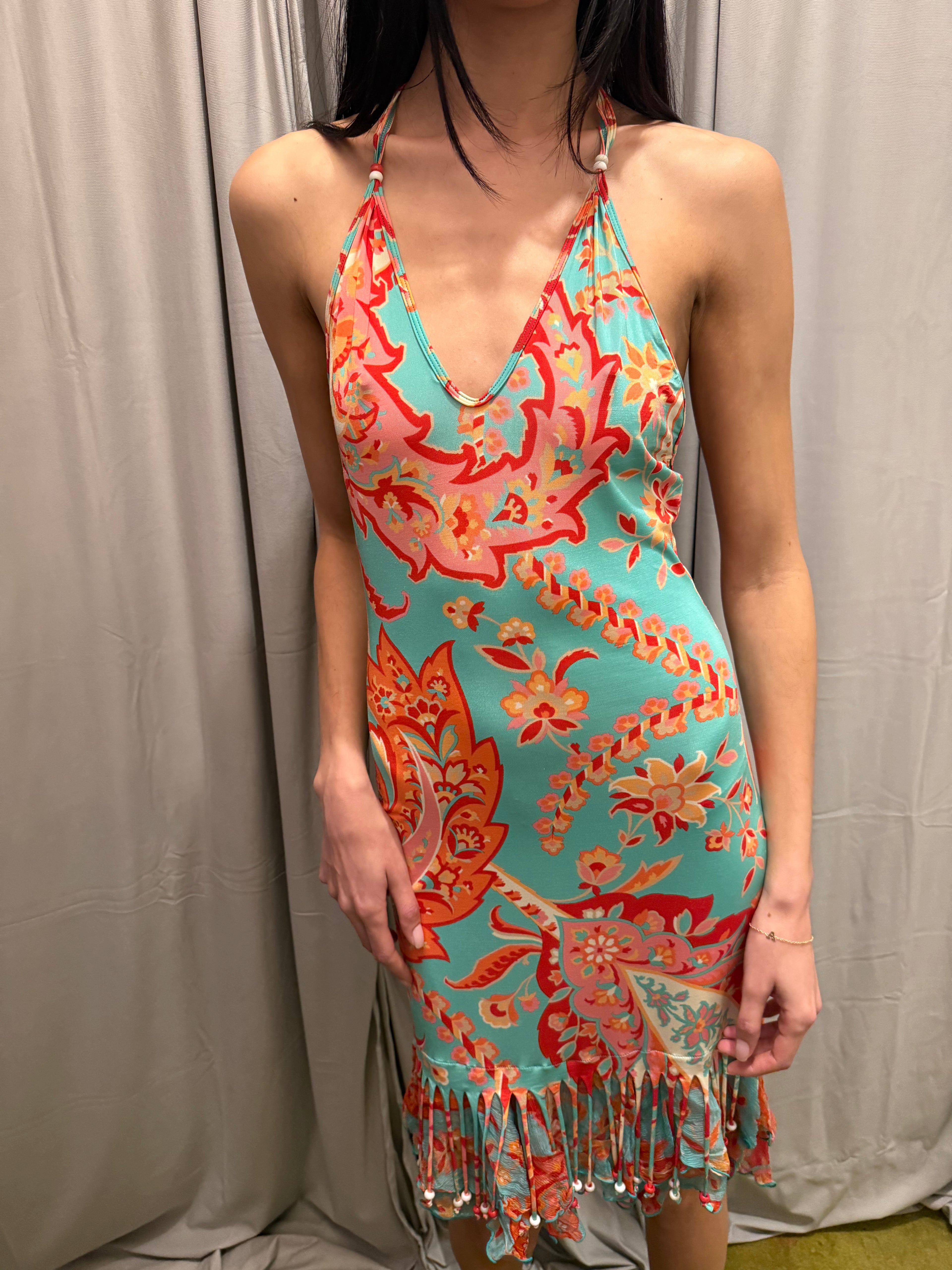 Blumarine Halterneck Dress