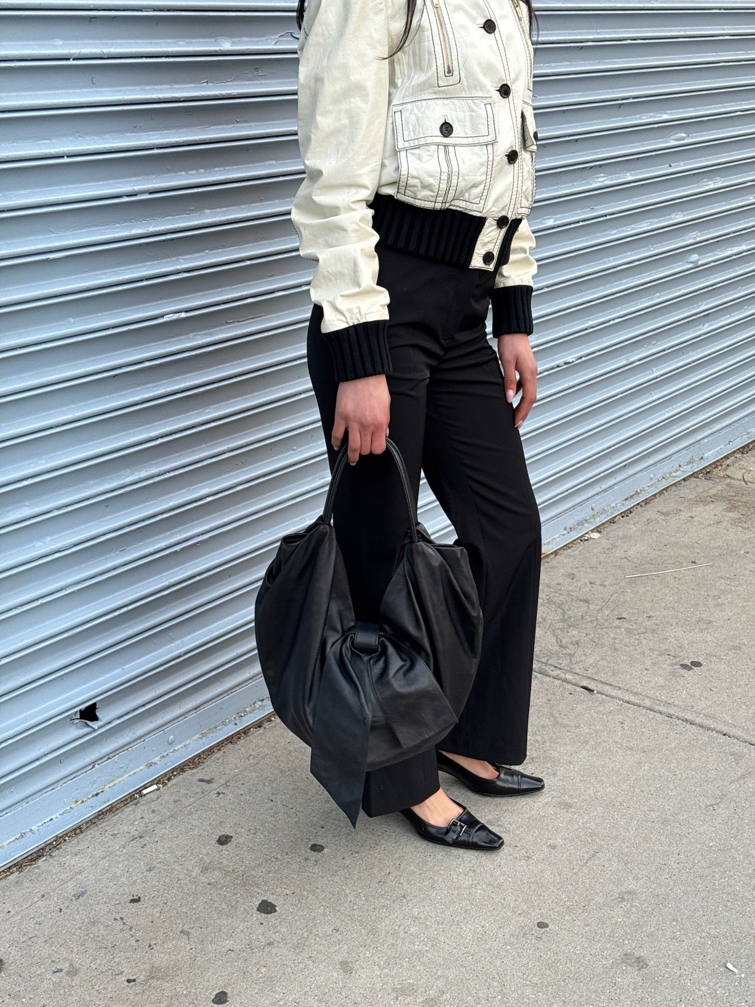 Valentino Leather Bow Bag