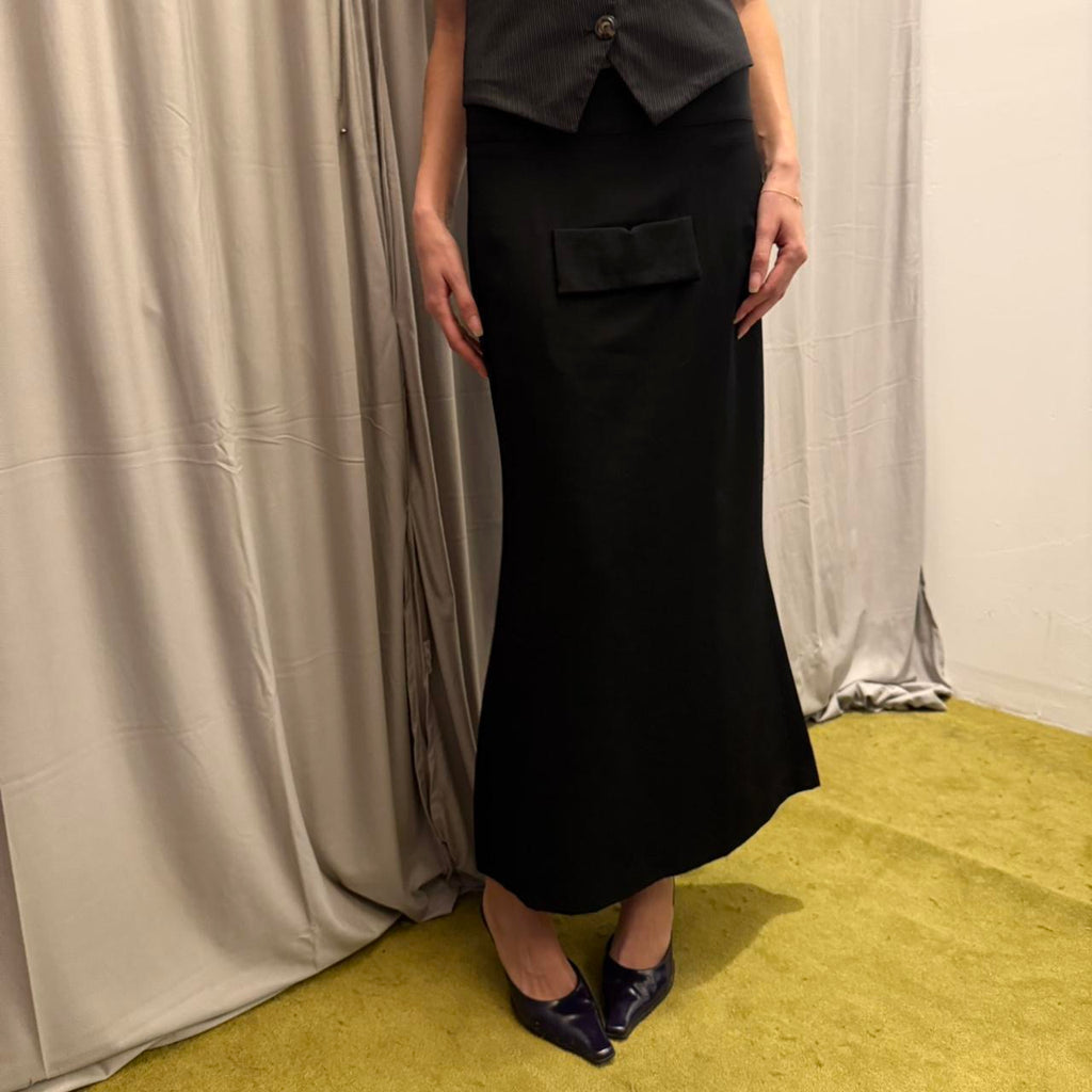 Yohji Yamamoto Wool Skirt