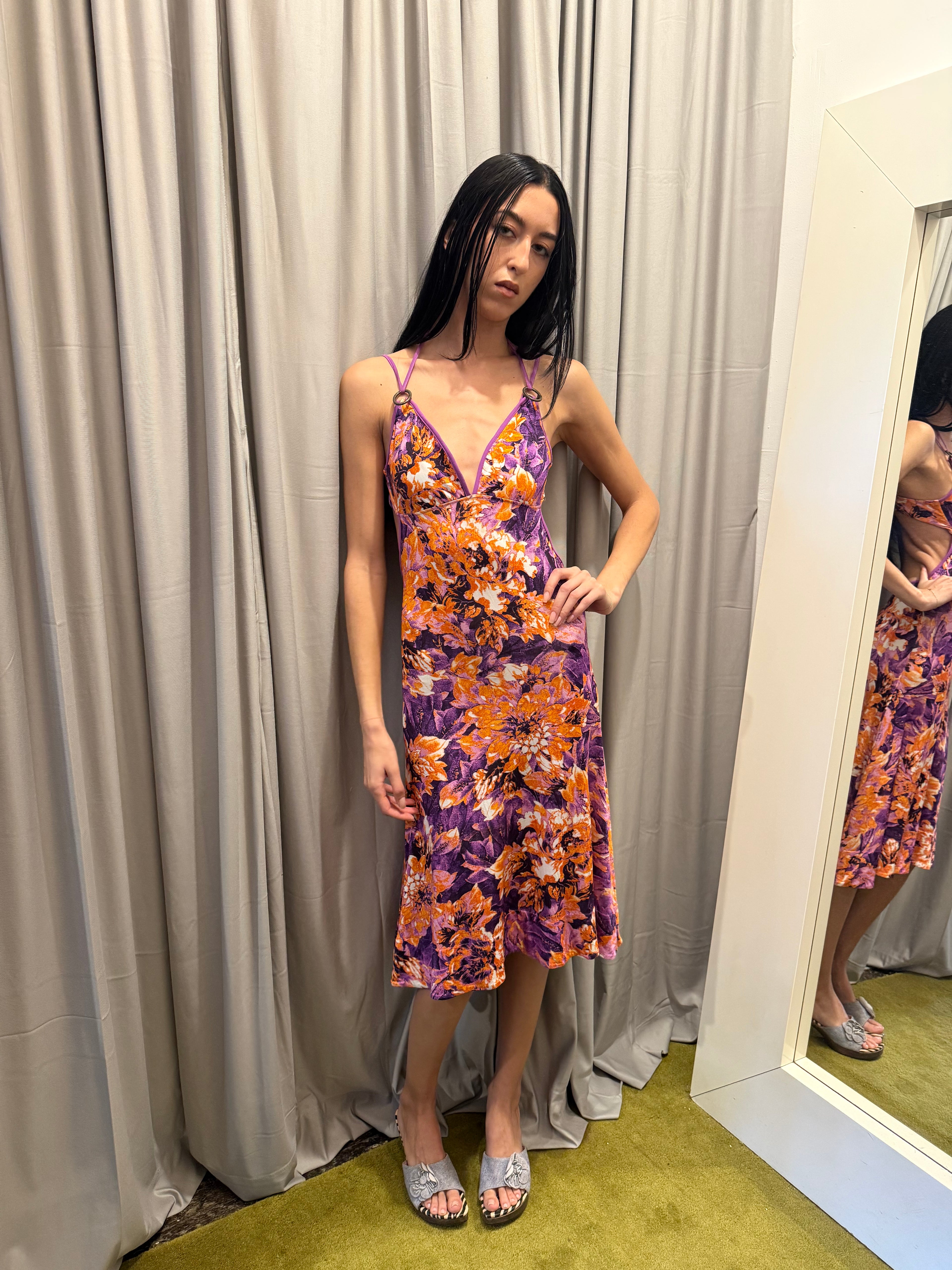Just Cavalli Floral Dress