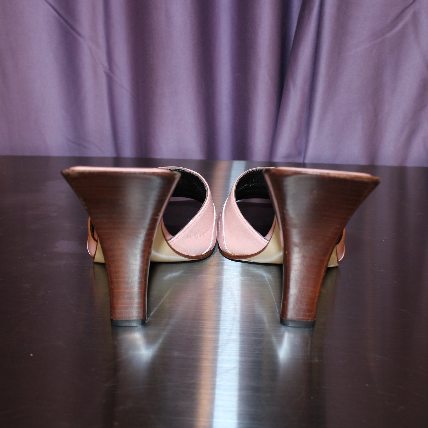 Tom Ford Era Gucci Pink Leather Heels