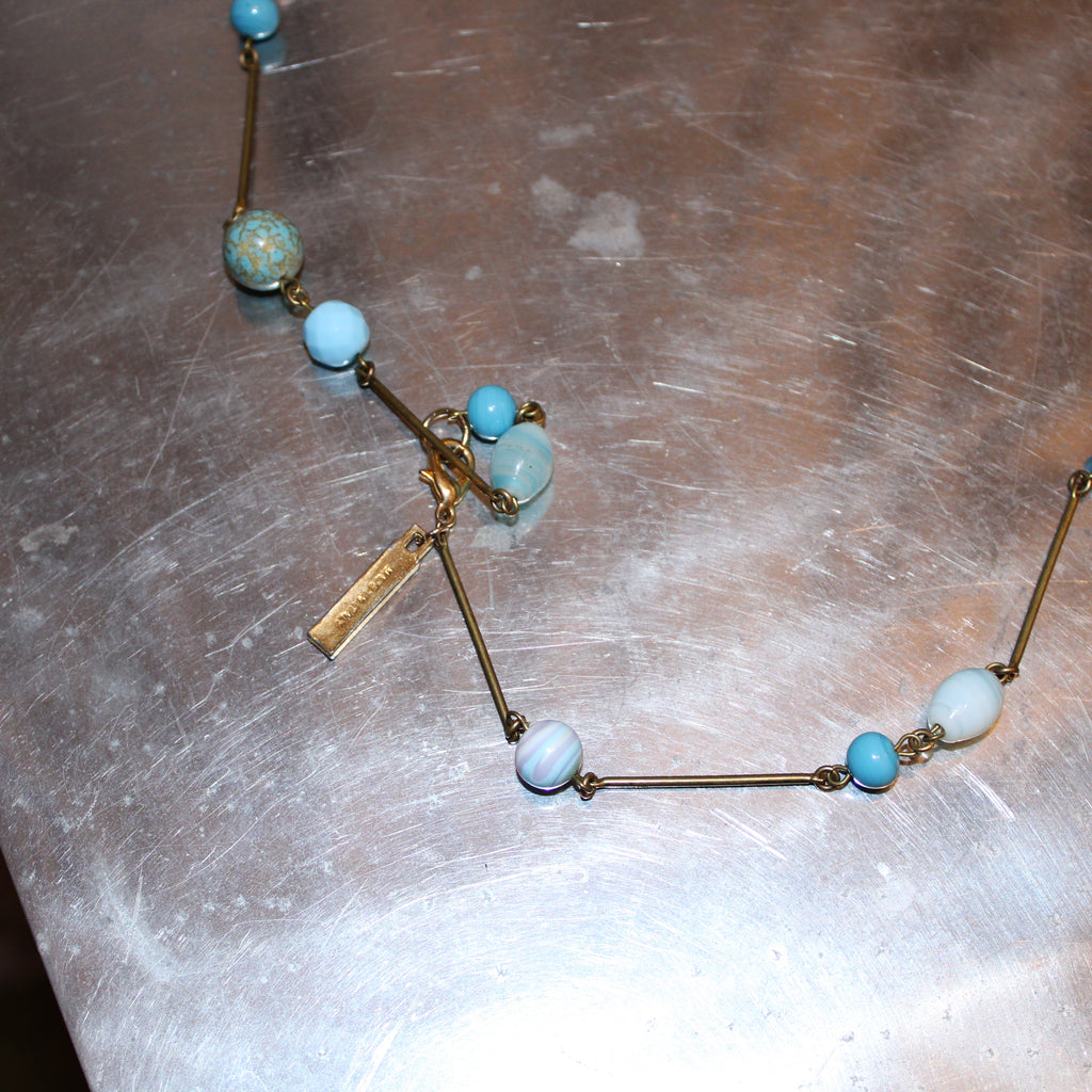 Dolce & Gabbana Turqoise Belt/Necklace