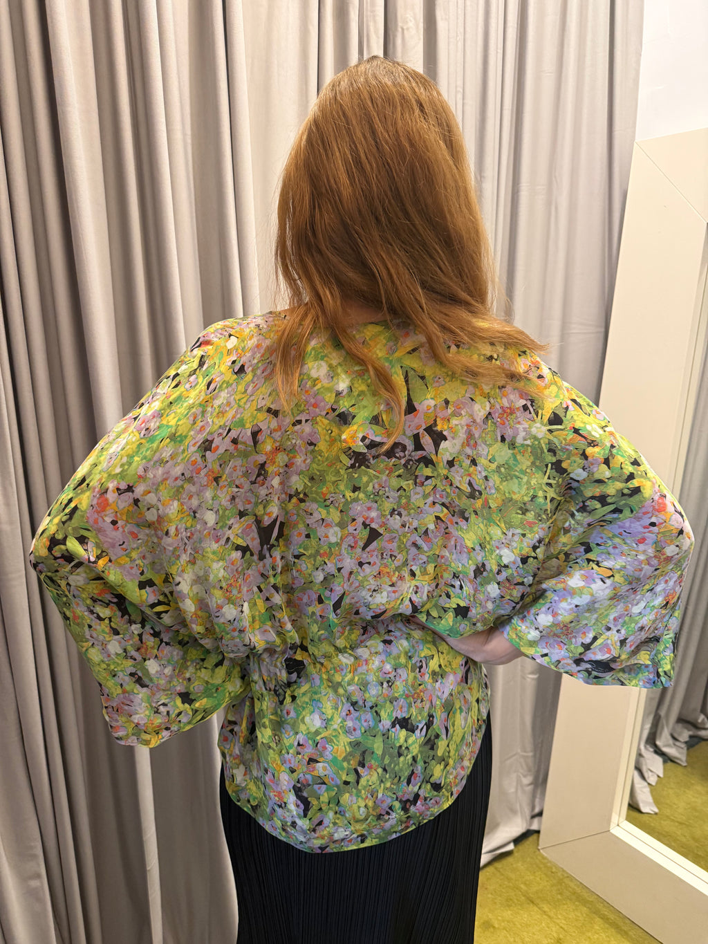 Roberto Cavalli Silk Flowy Top