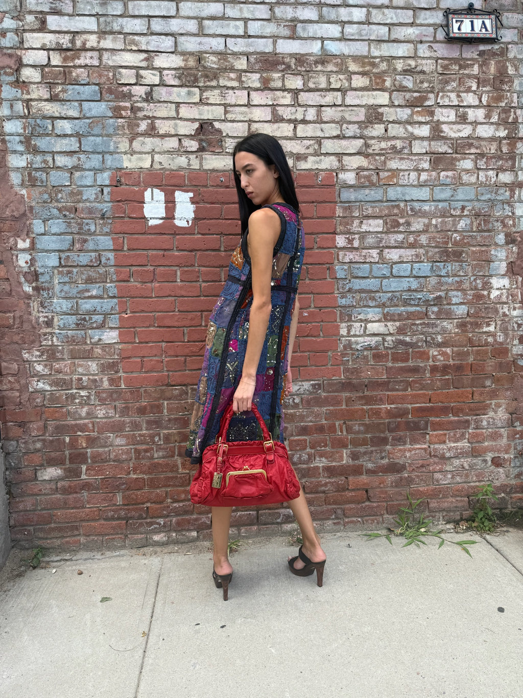 Gaultier Jeans Patchwork Dress
