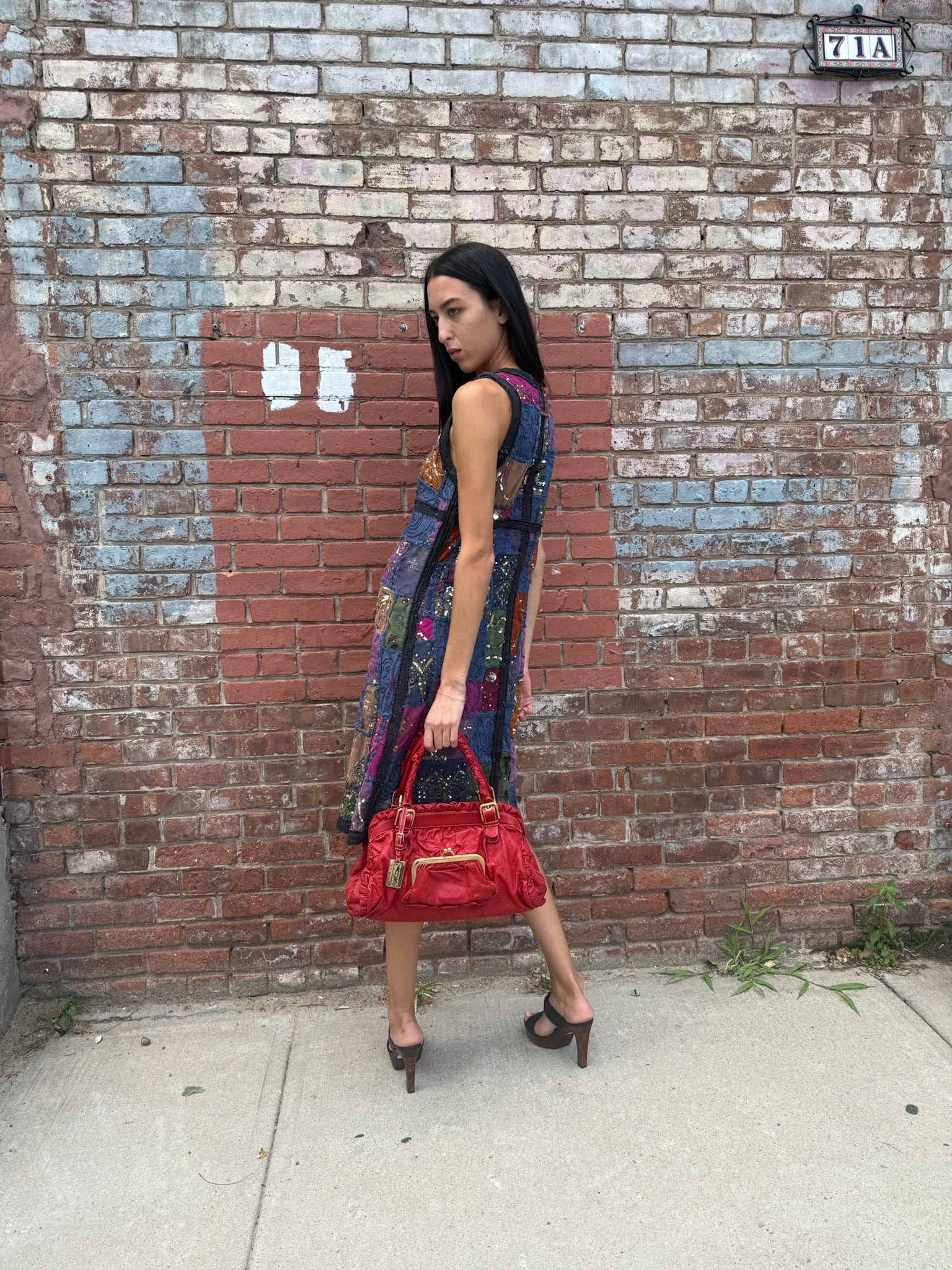 Gaultier Jeans Patchwork Dress