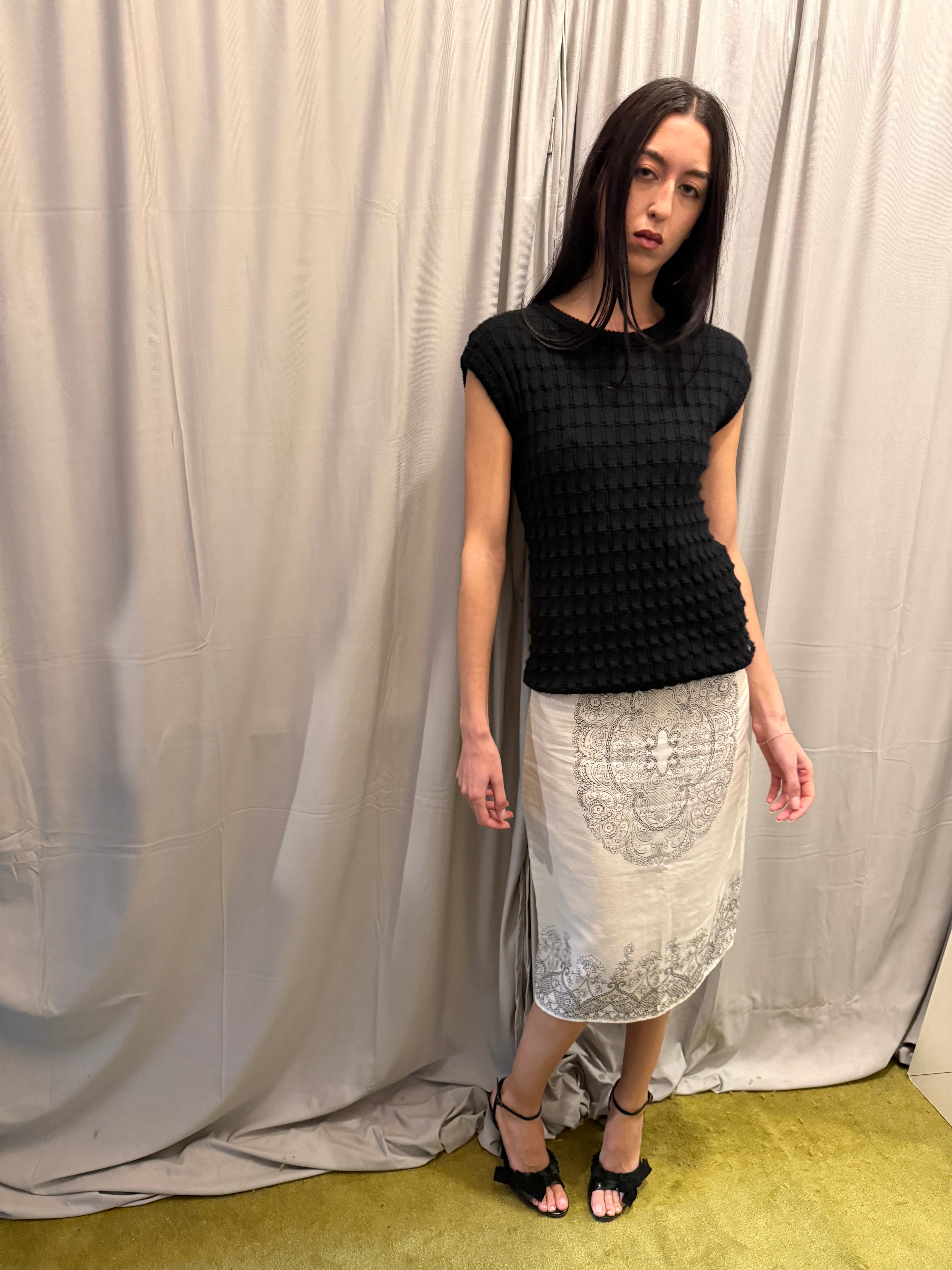 Chanel Knit Cashmere Top