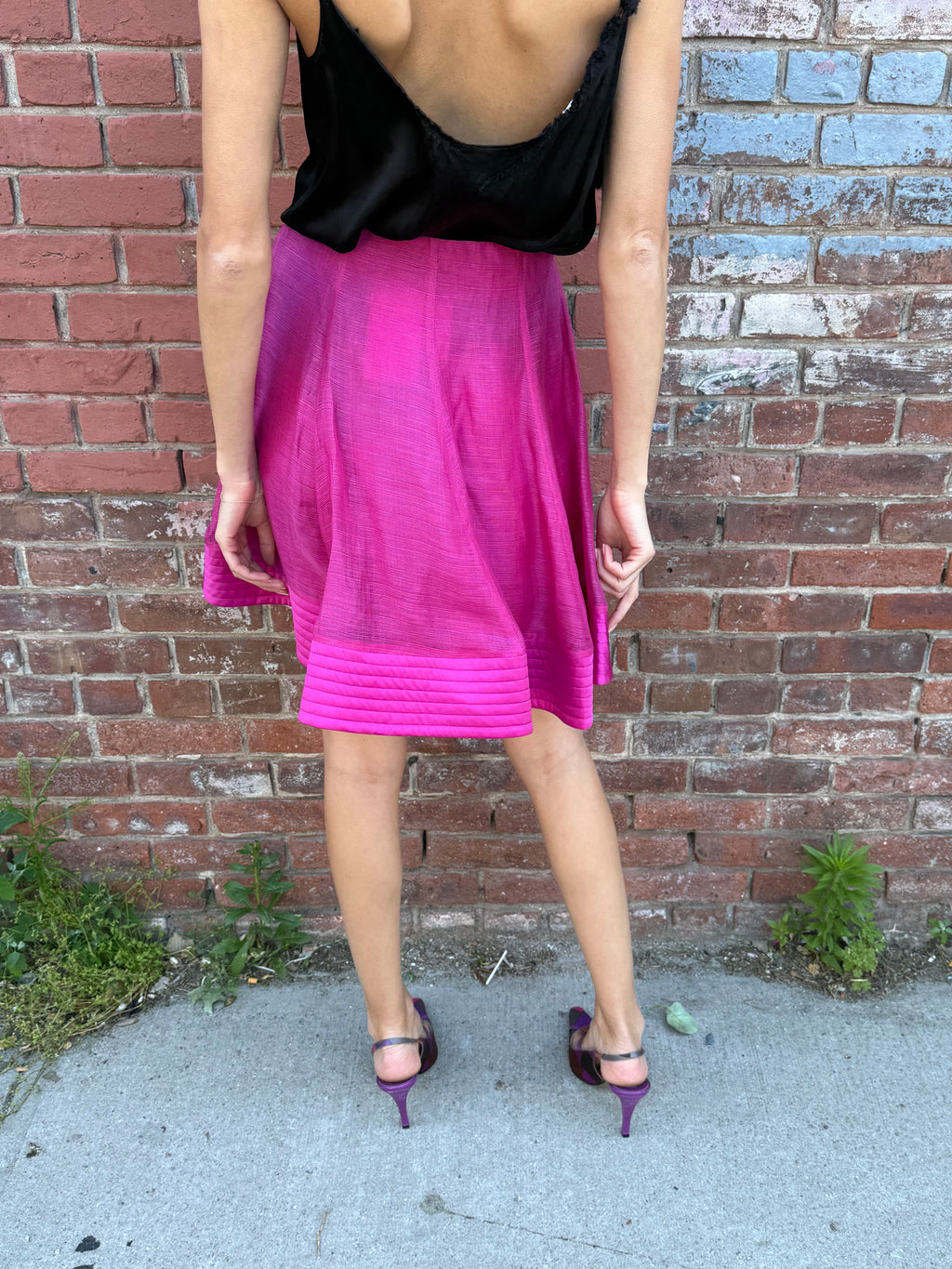 Emporio Armani S/S 2010 Silk Skirt