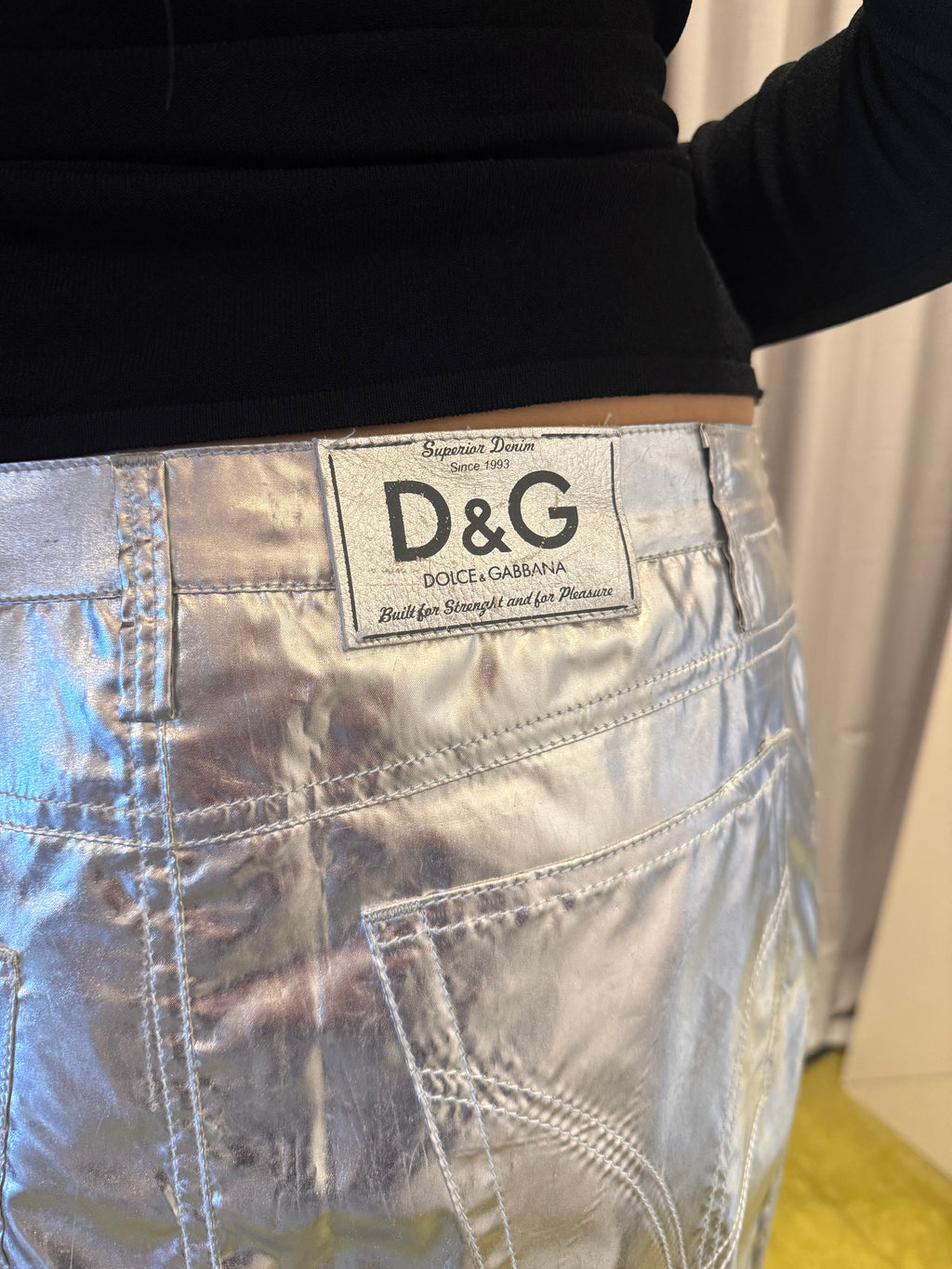 Dolce & Gabbana Metallic Skirt