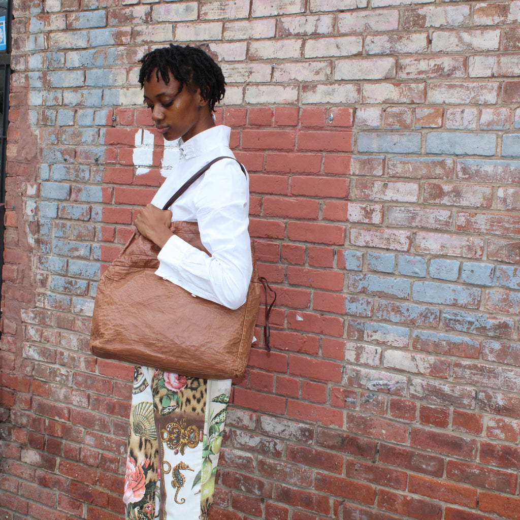 Prada SS2009 Nappa Antiquated Leather Tote