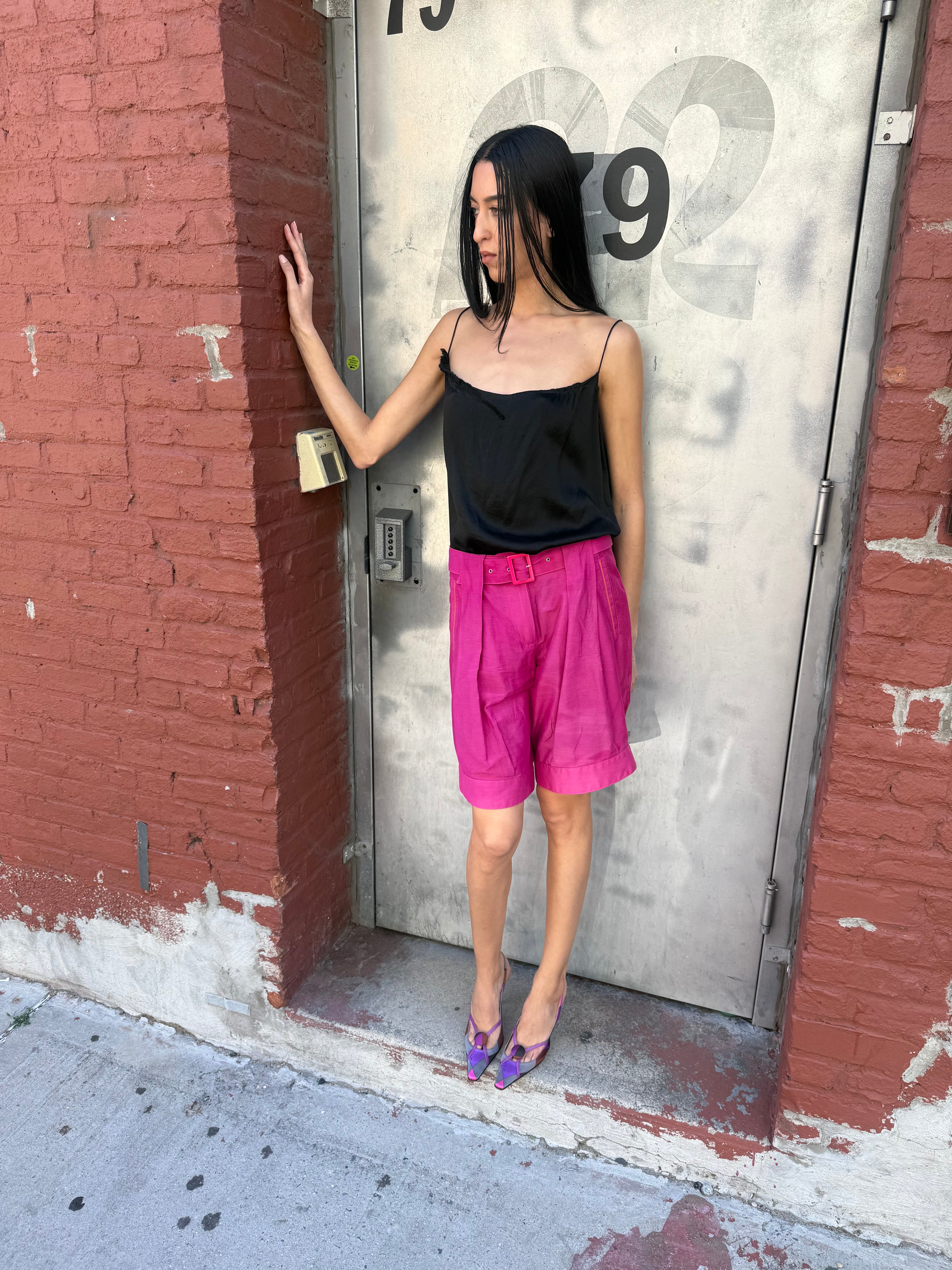 Balenciaga Le Dix Silk Top