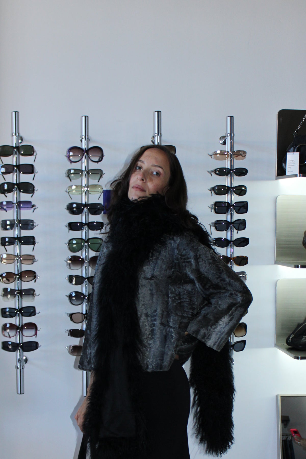 Vintage Astrakhan Fur Jacket