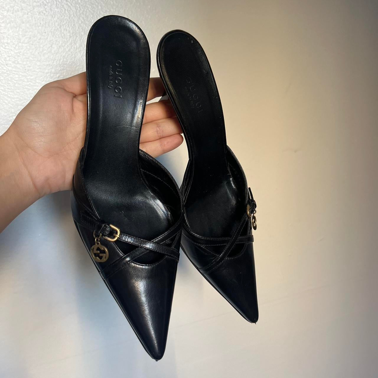 Vintage Gucci Leather Shoes