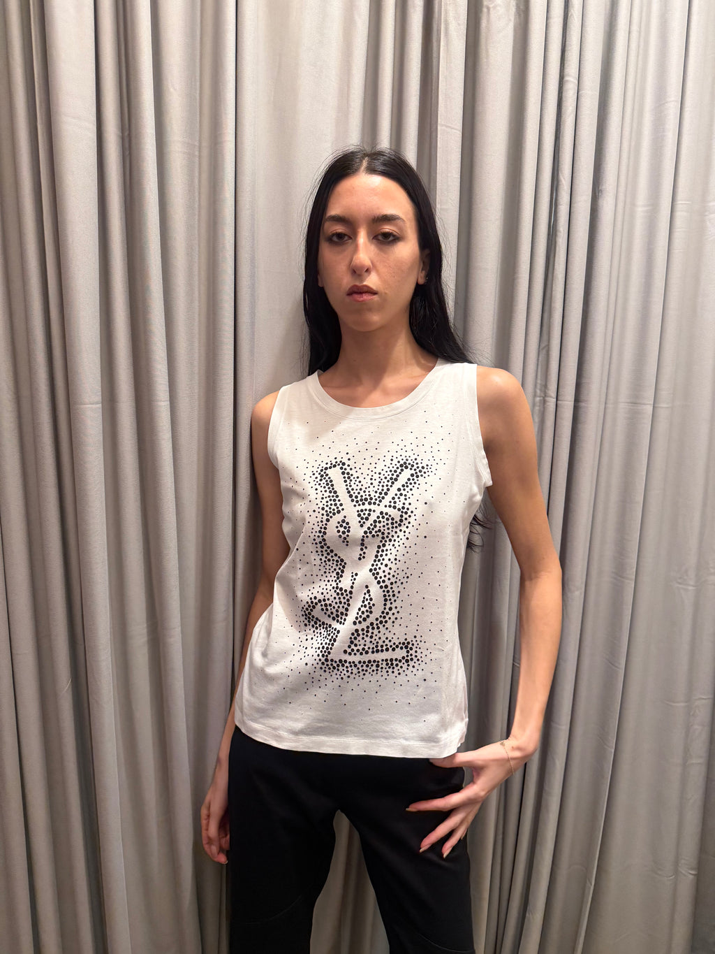 YSL Logo Tank Top