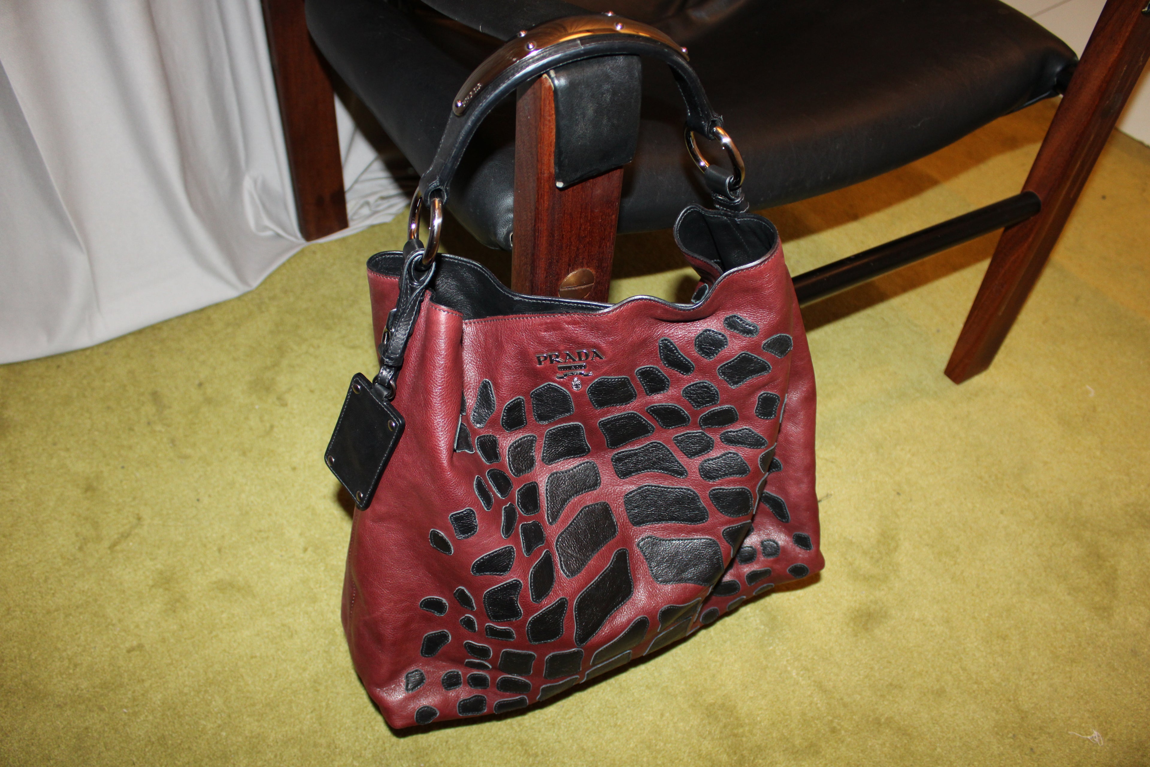 Prada Leather Shoulder Bag