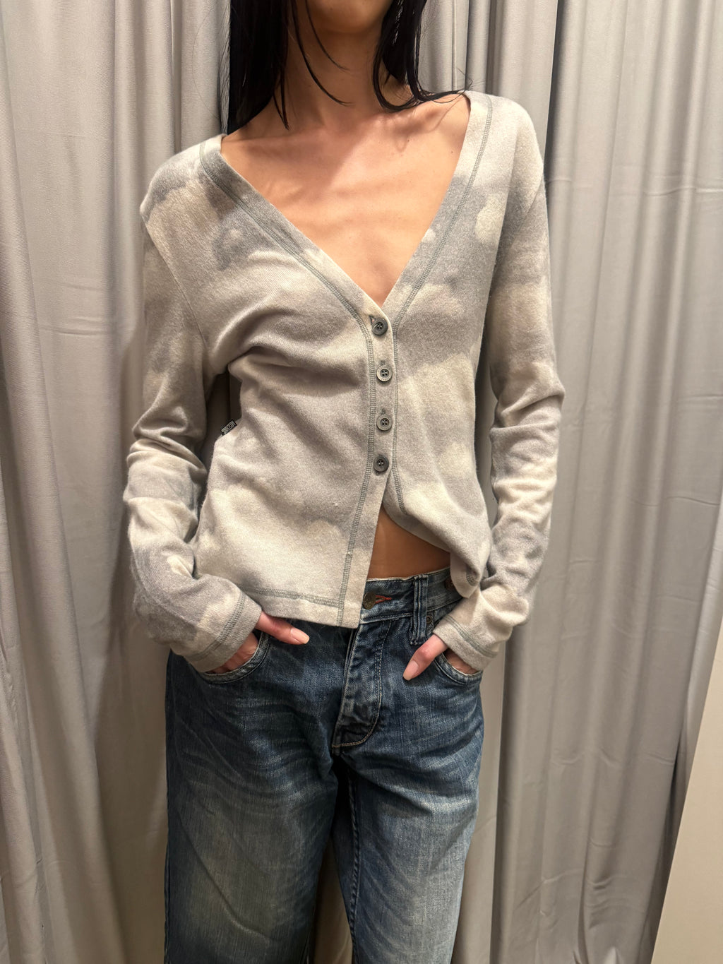 Moschino Cloud Print Sweater