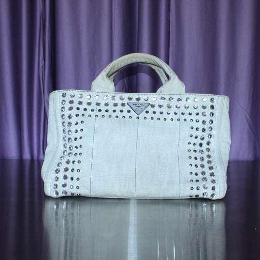 Prada Crystal Tote Bag