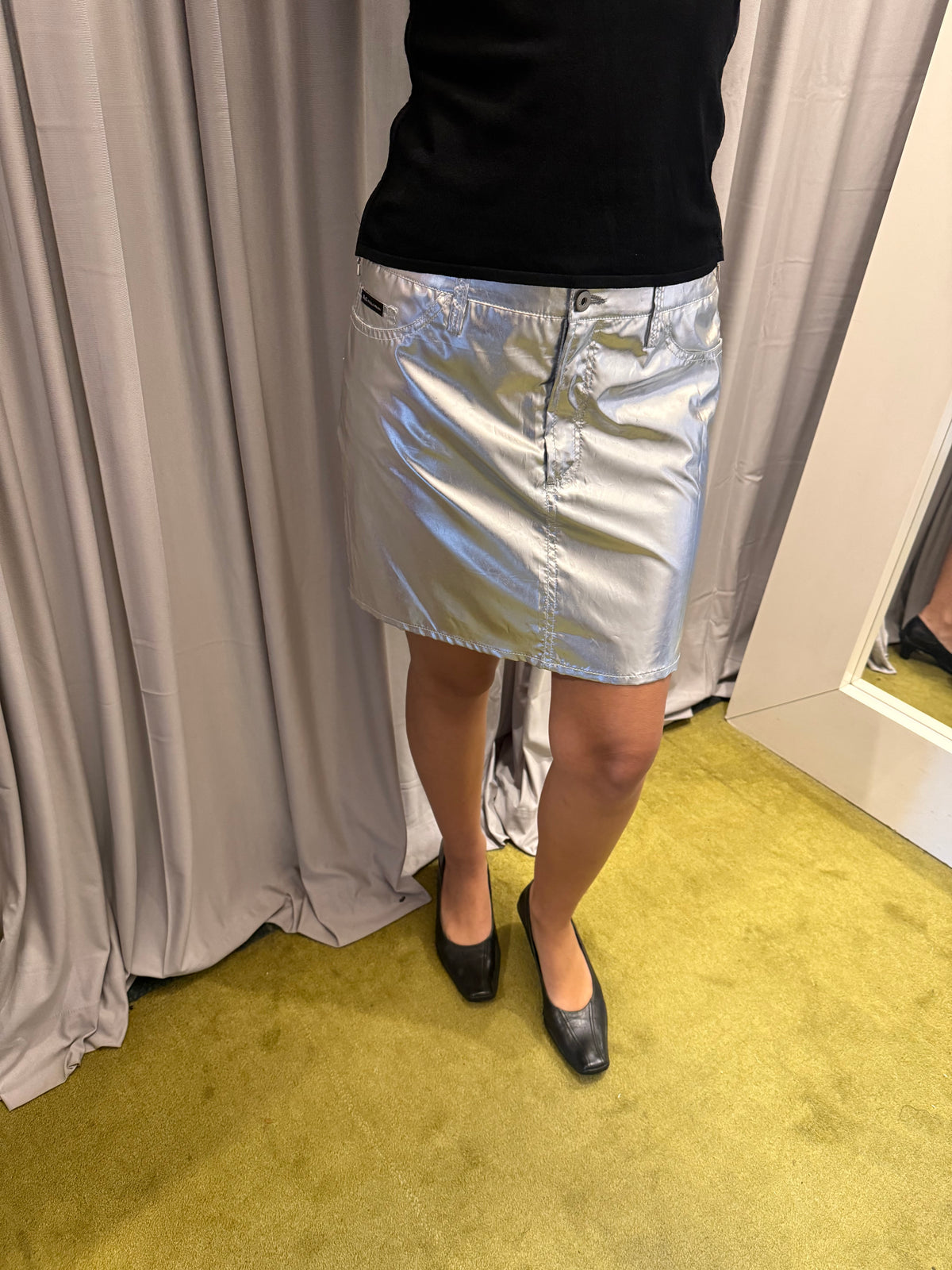 Dolce & Gabbana Metallic Skirt