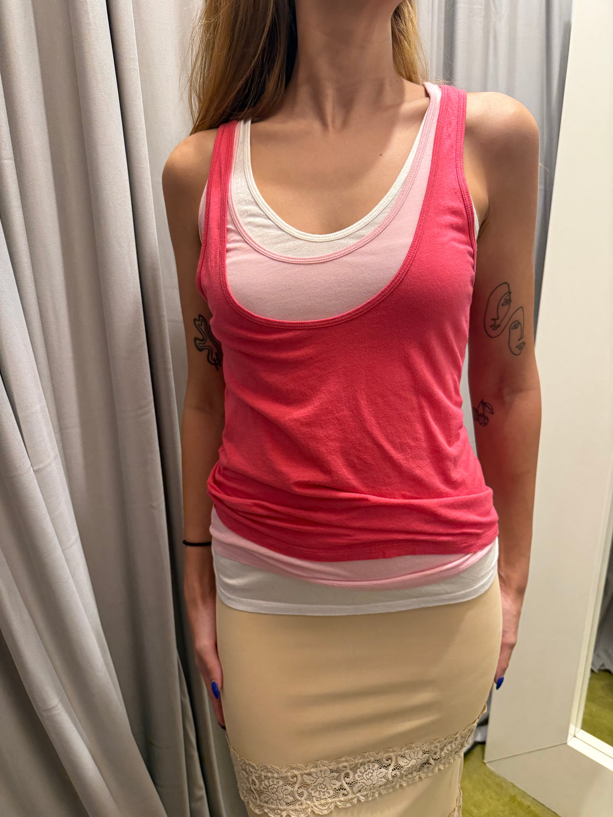 Stefanel Three Layer Top