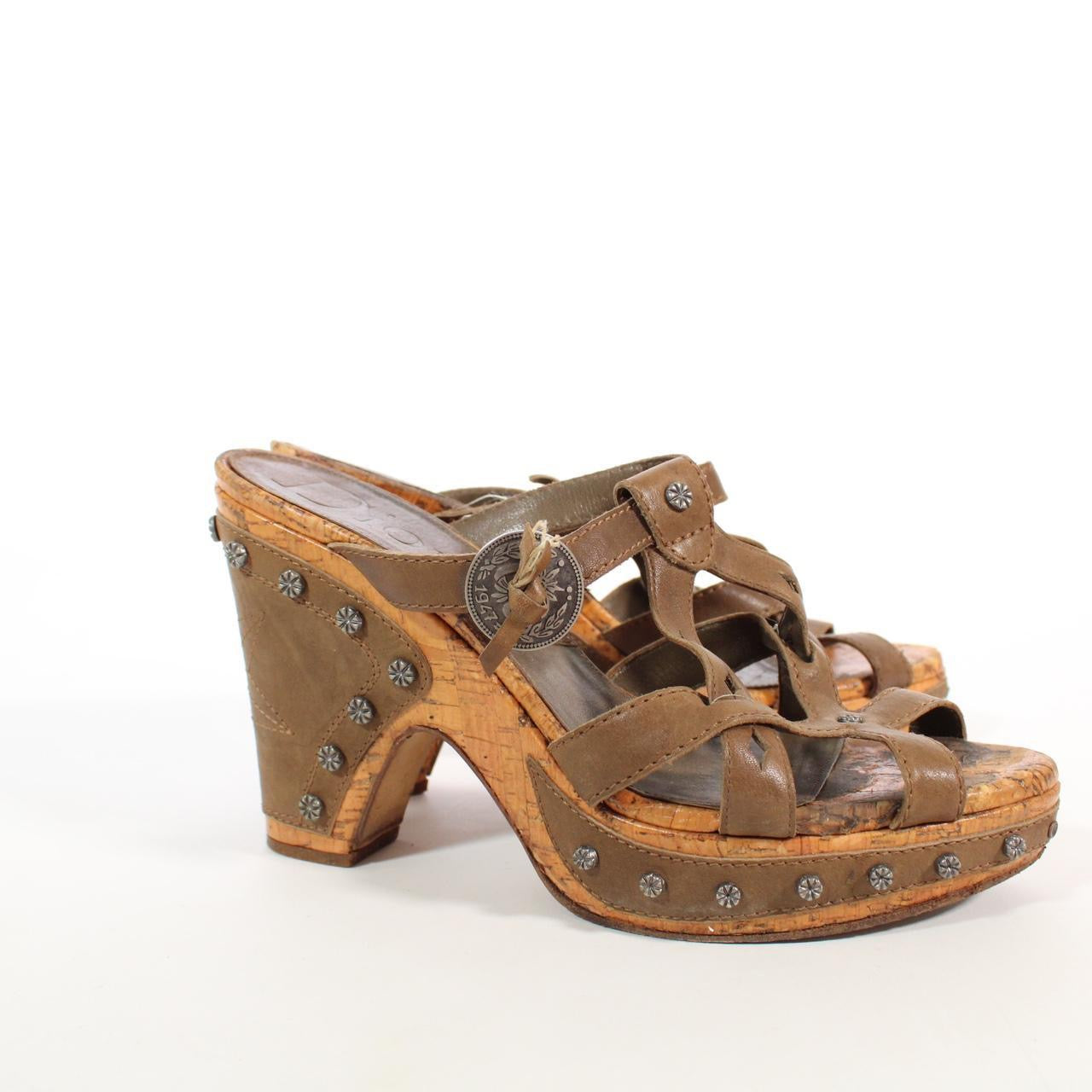 Dior Galliano Era Platform Wedges