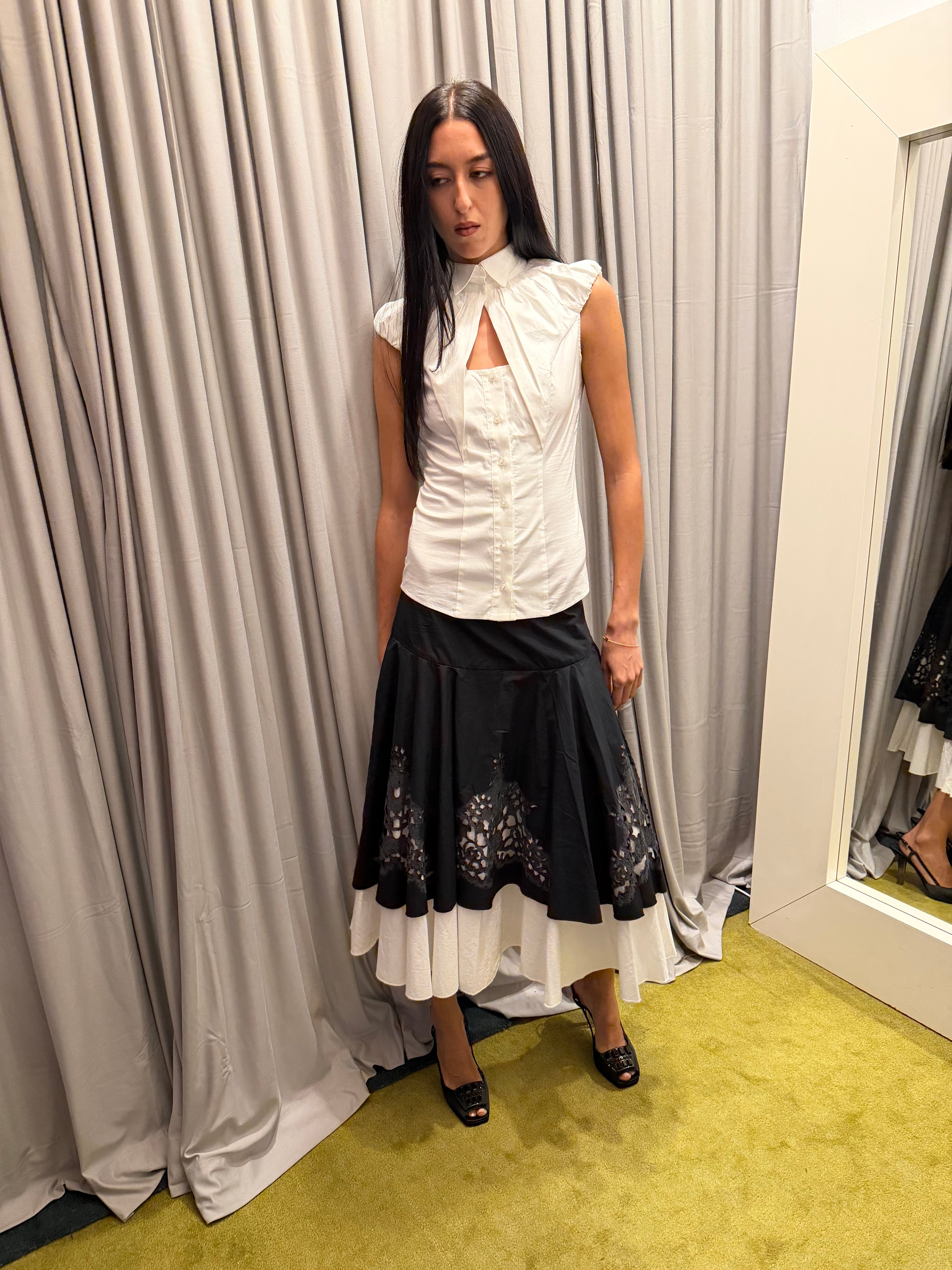 Elisabetta Franchi White Blouse