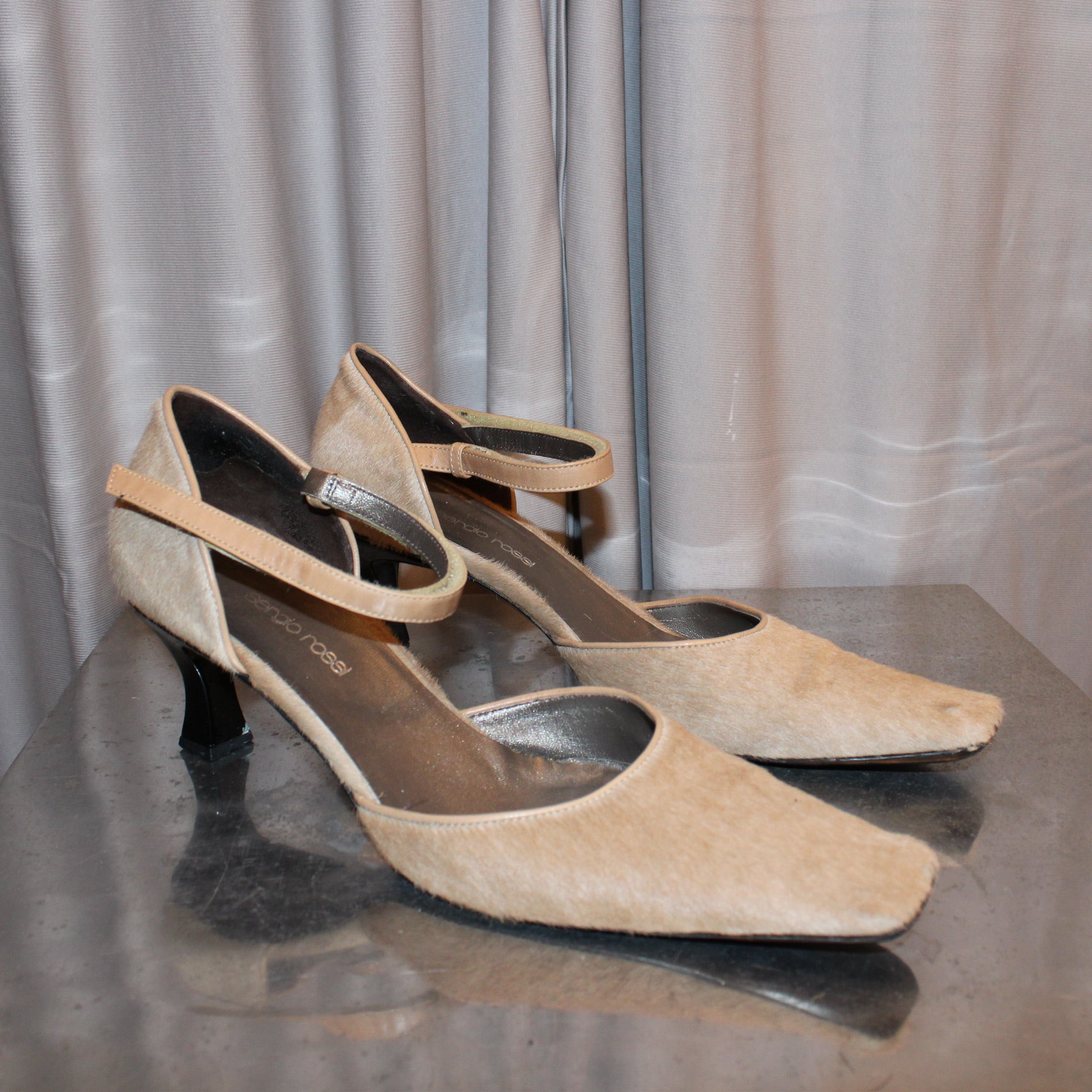 Sergio Rossi Cowhide Heels