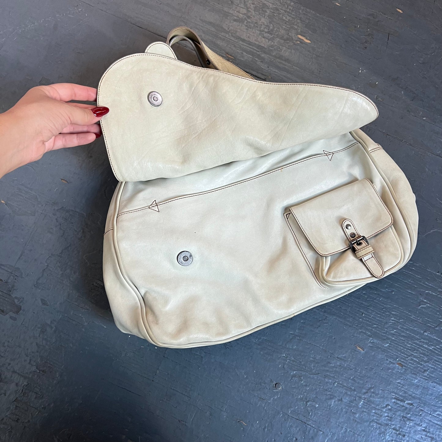 Vintage Dior Galliano Era Gaucho Bag