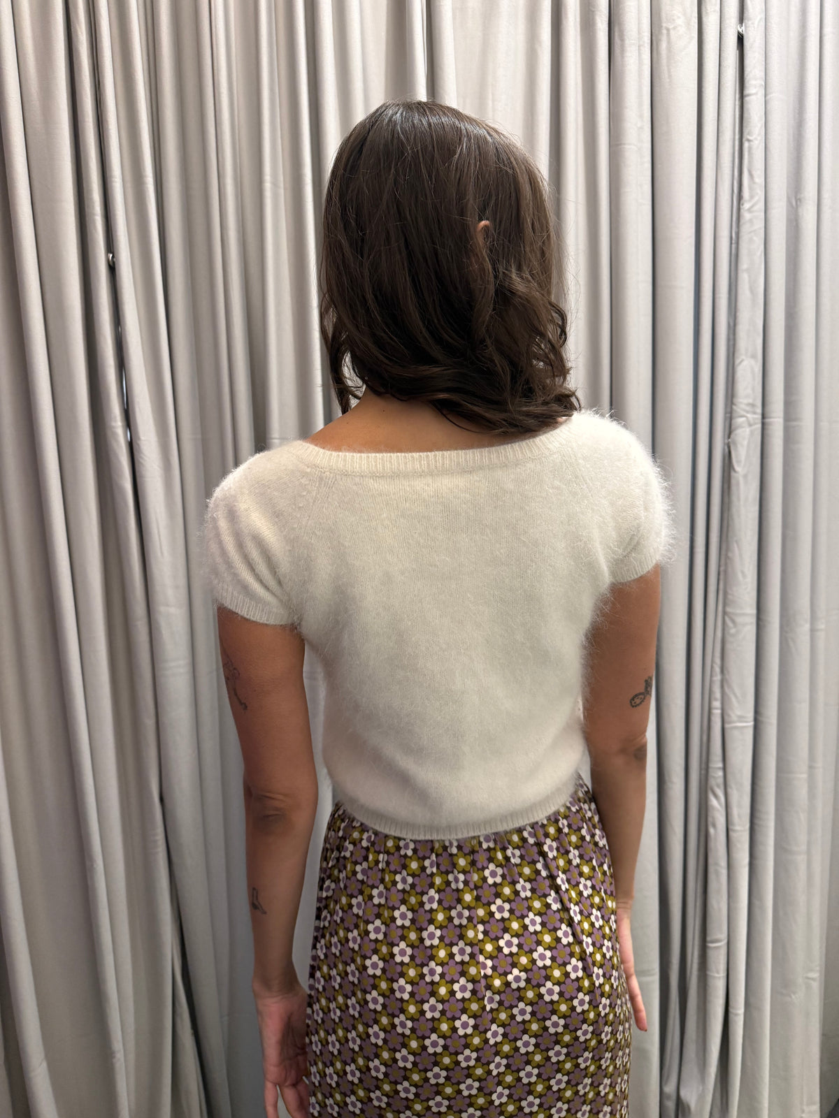 Celine Angora Wool Top