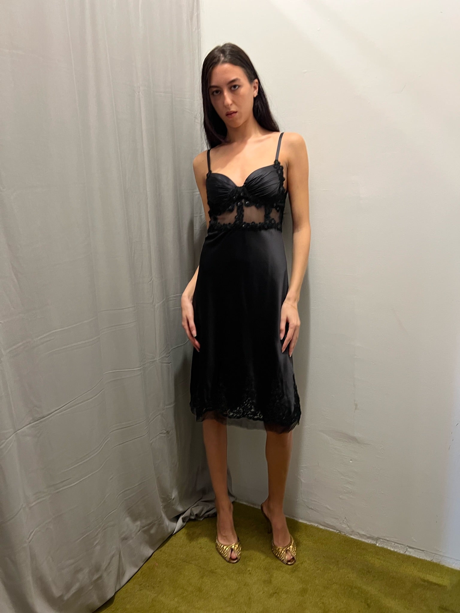 Ermanno Scervino Silk Dress