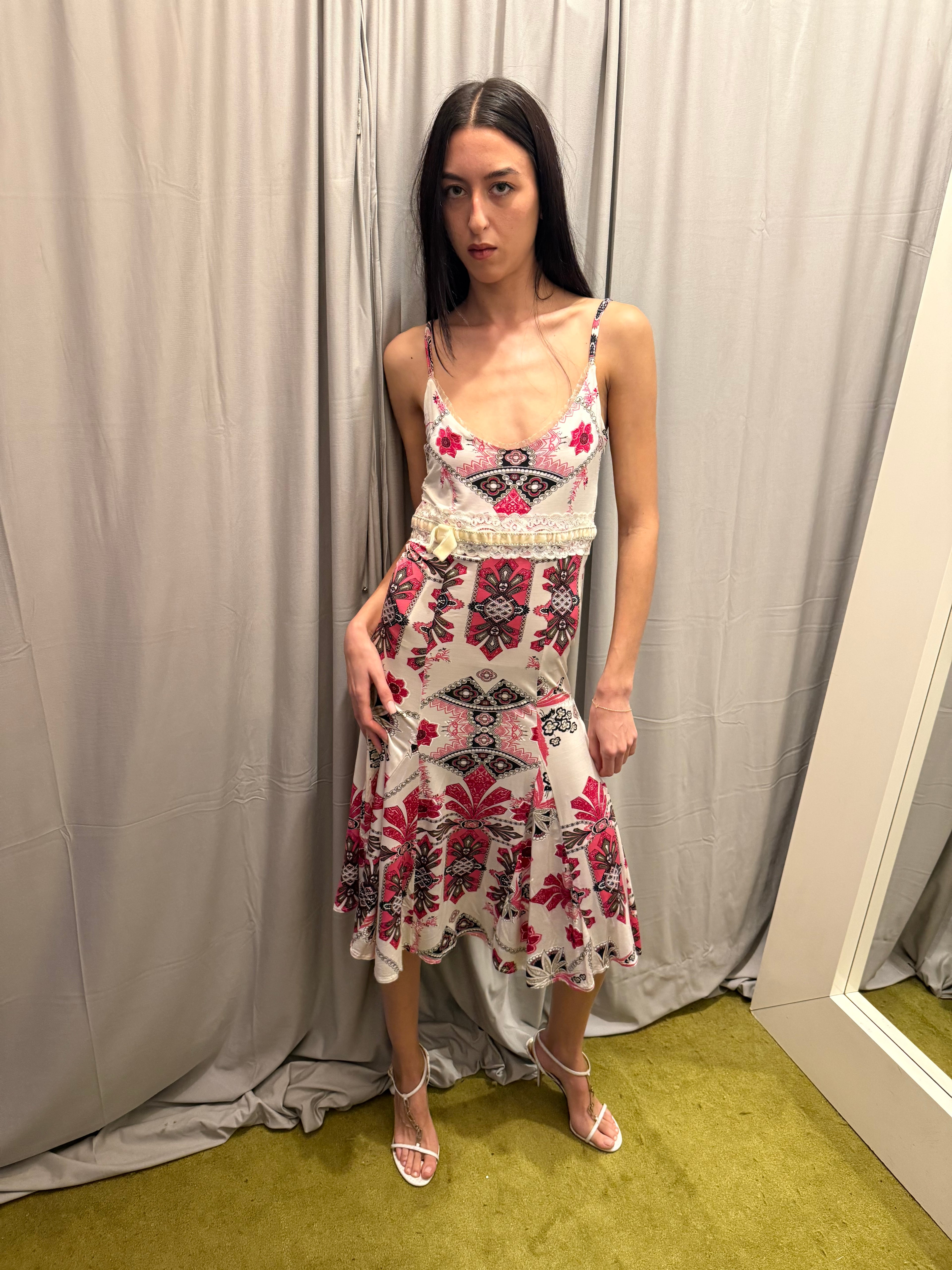 Roberto Cavalli Pink Dress